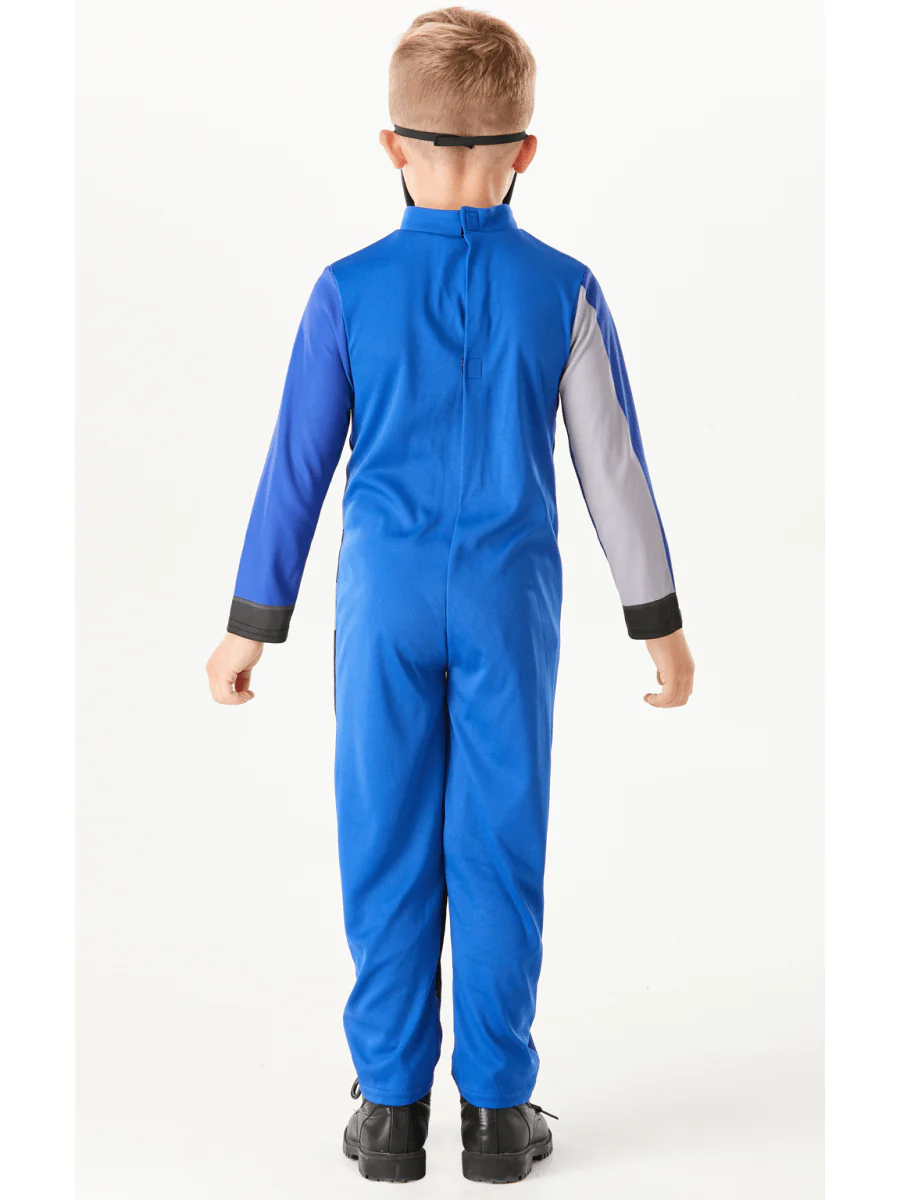Boys Classic Blue Beast Morpher Costume - Image 3