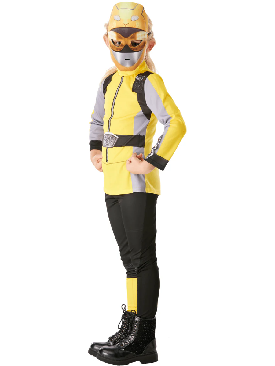 Boys Classic Yellow Beast Morpher Costume - Image 2