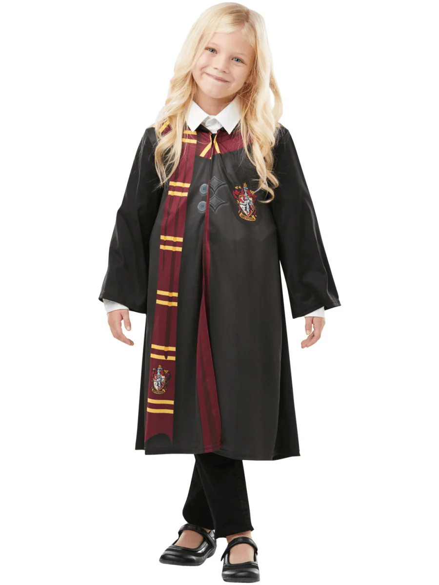 Boys Gryffindor Harry Potter Robe Costume - Image 2