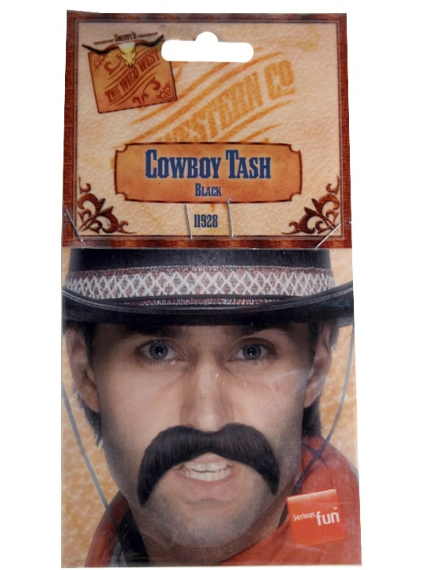 Cowboy Tash, Black - Image 2