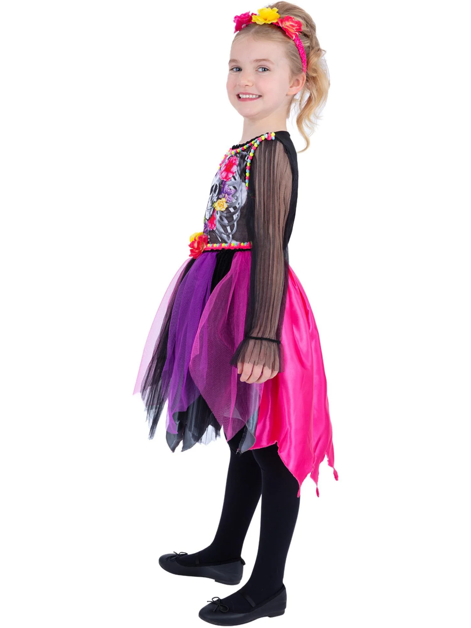 Day of the Dead Pom-Pom Costume - Image 3