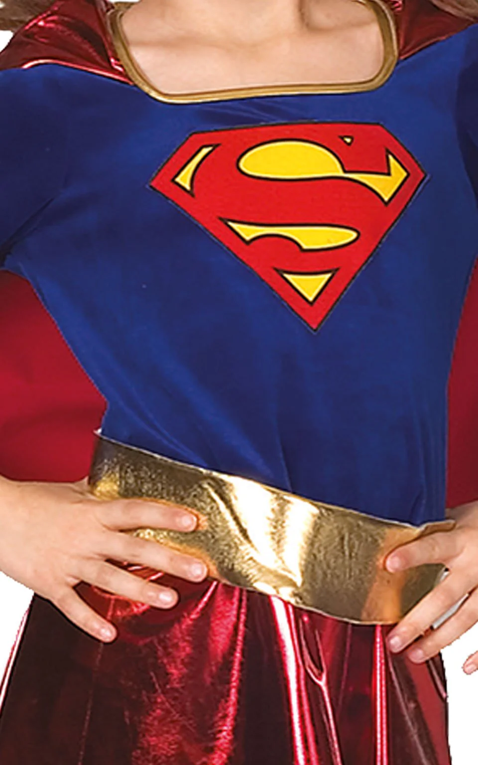Deluxe Child Supergirl Costume - Image 2