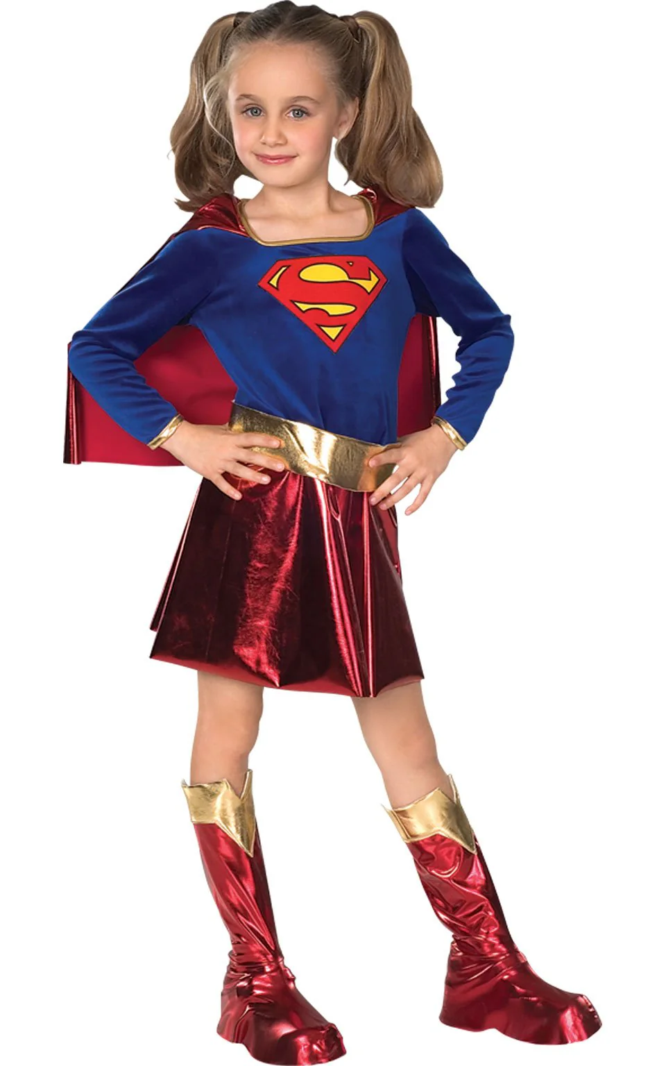 Deluxe Child Supergirl Costume - Image 5