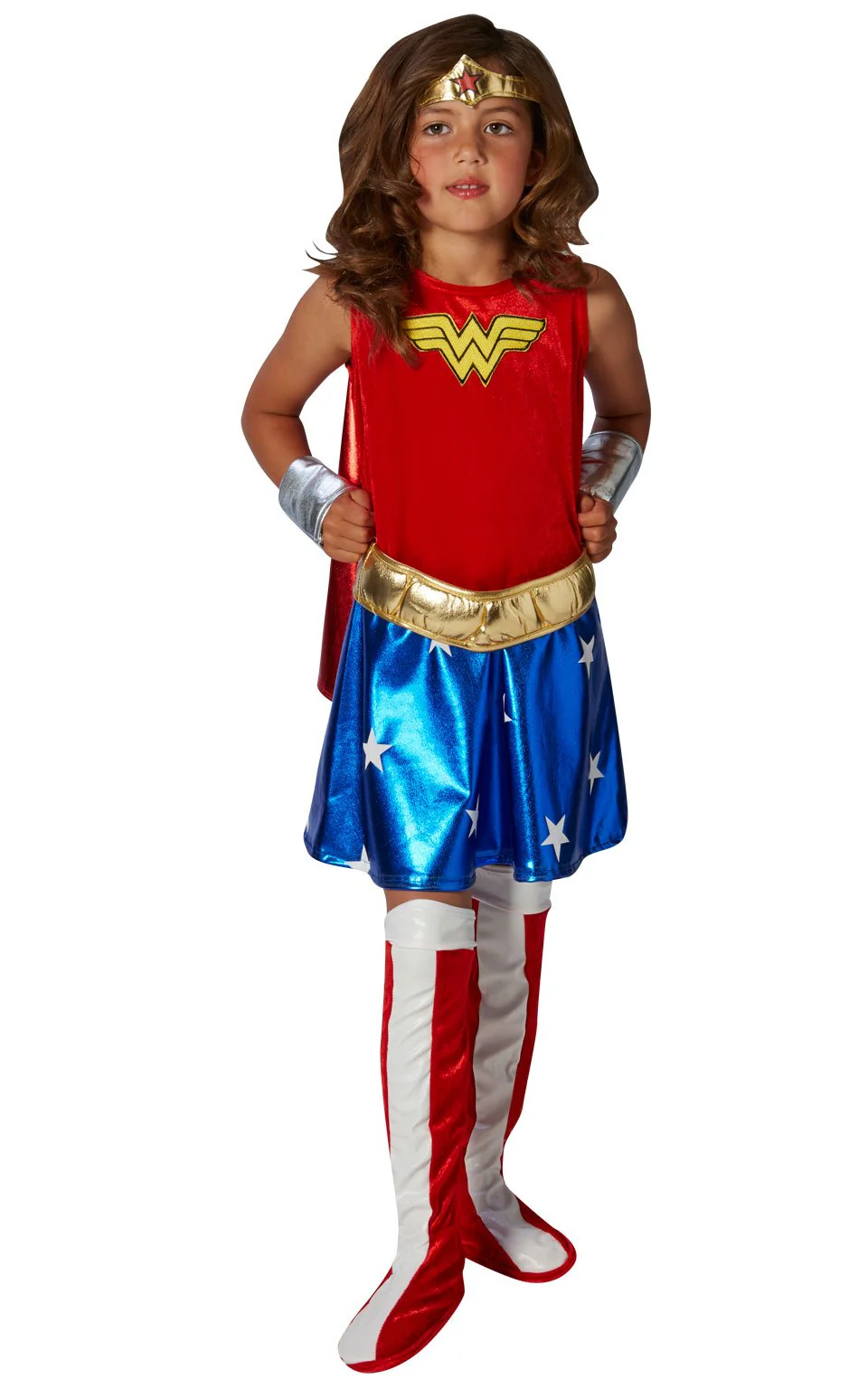 Deluxe Child Wonder Woman Costume - Image 3