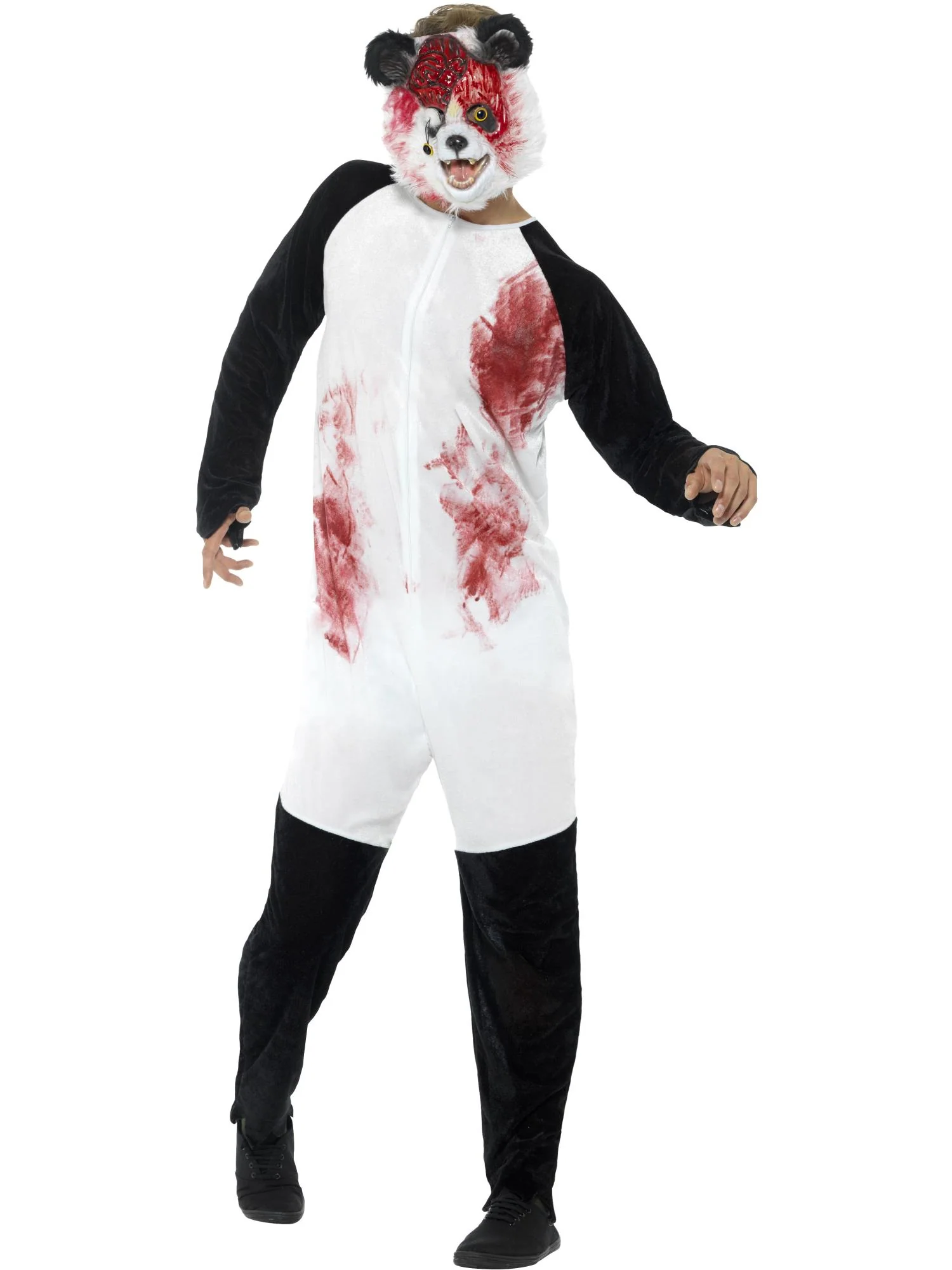 Zombie Panda Adult Men's Costume