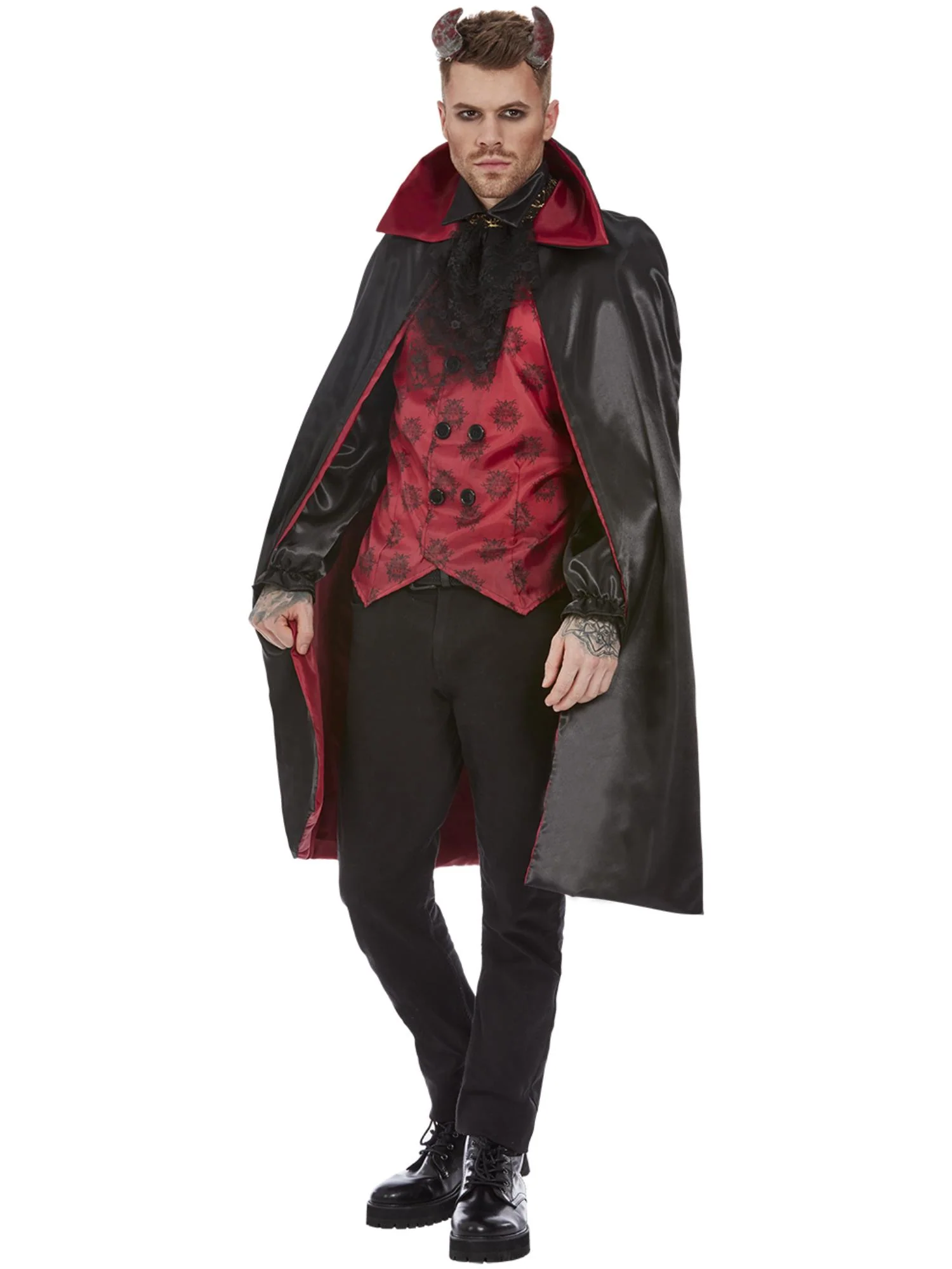 Devil Costume, Red & Black - Image 4