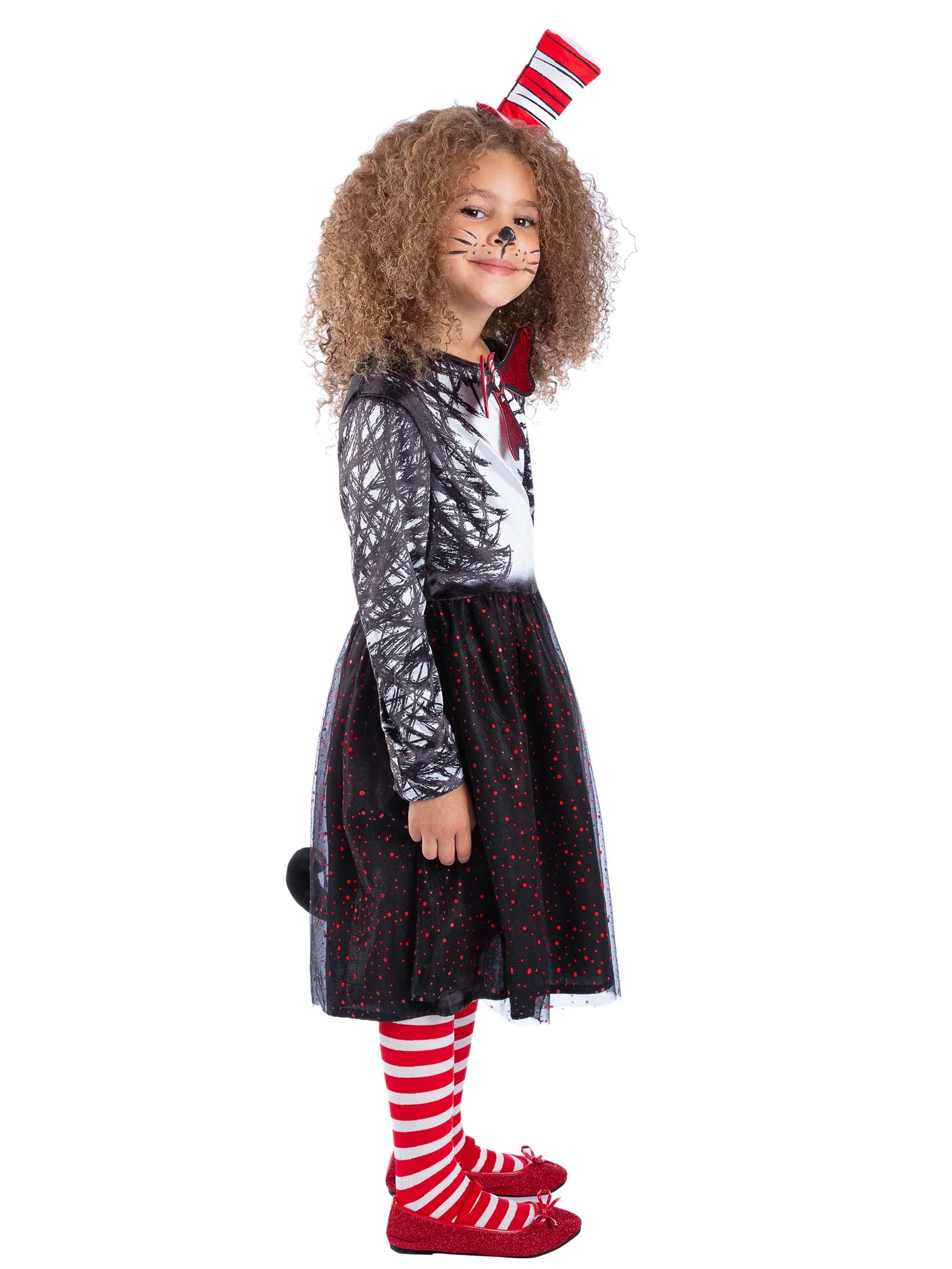 Dr Seuss Cat In The Hat Dress Costume - Image 2