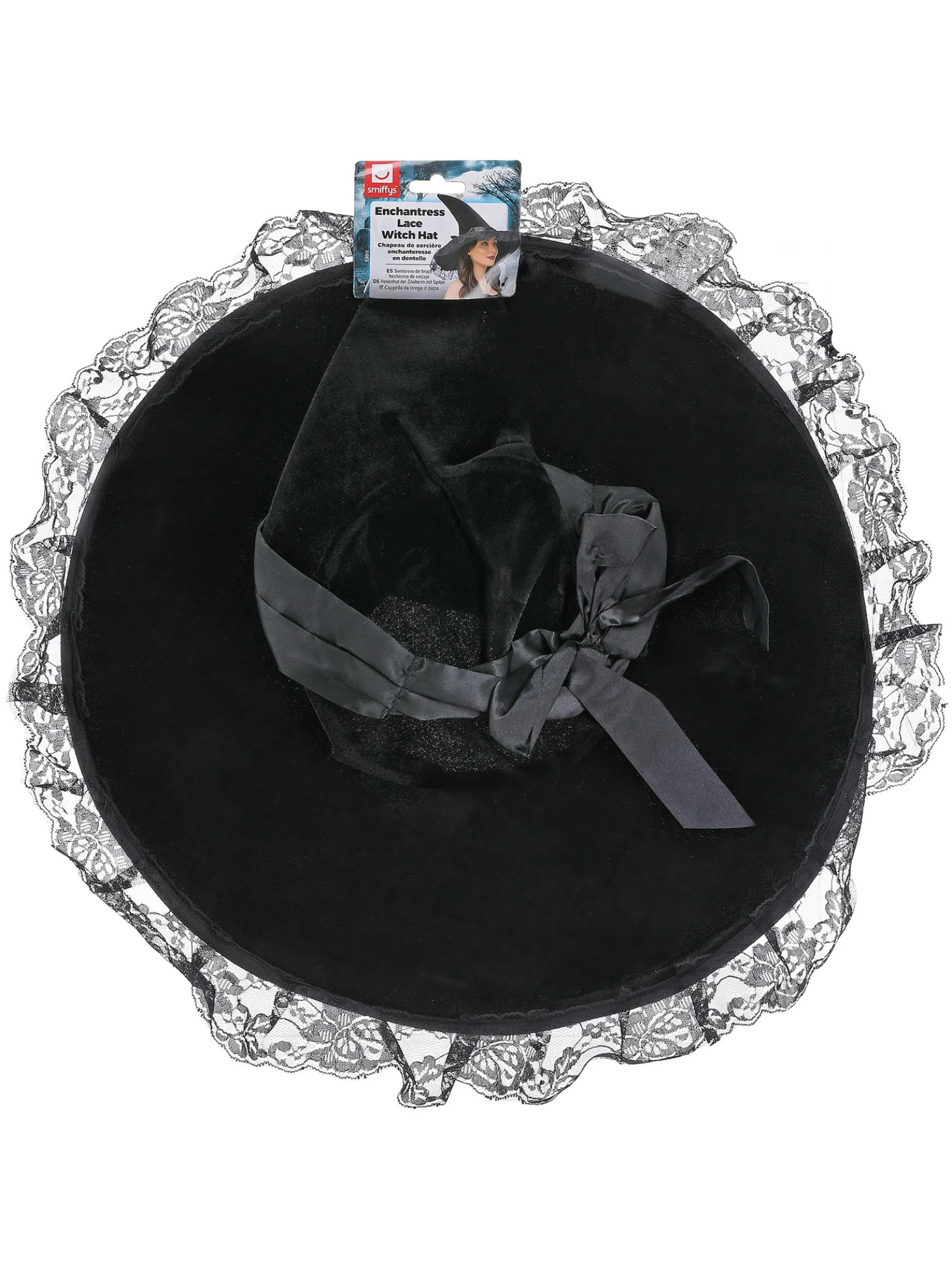 Enchantress Lace Witch Hat - Image 2