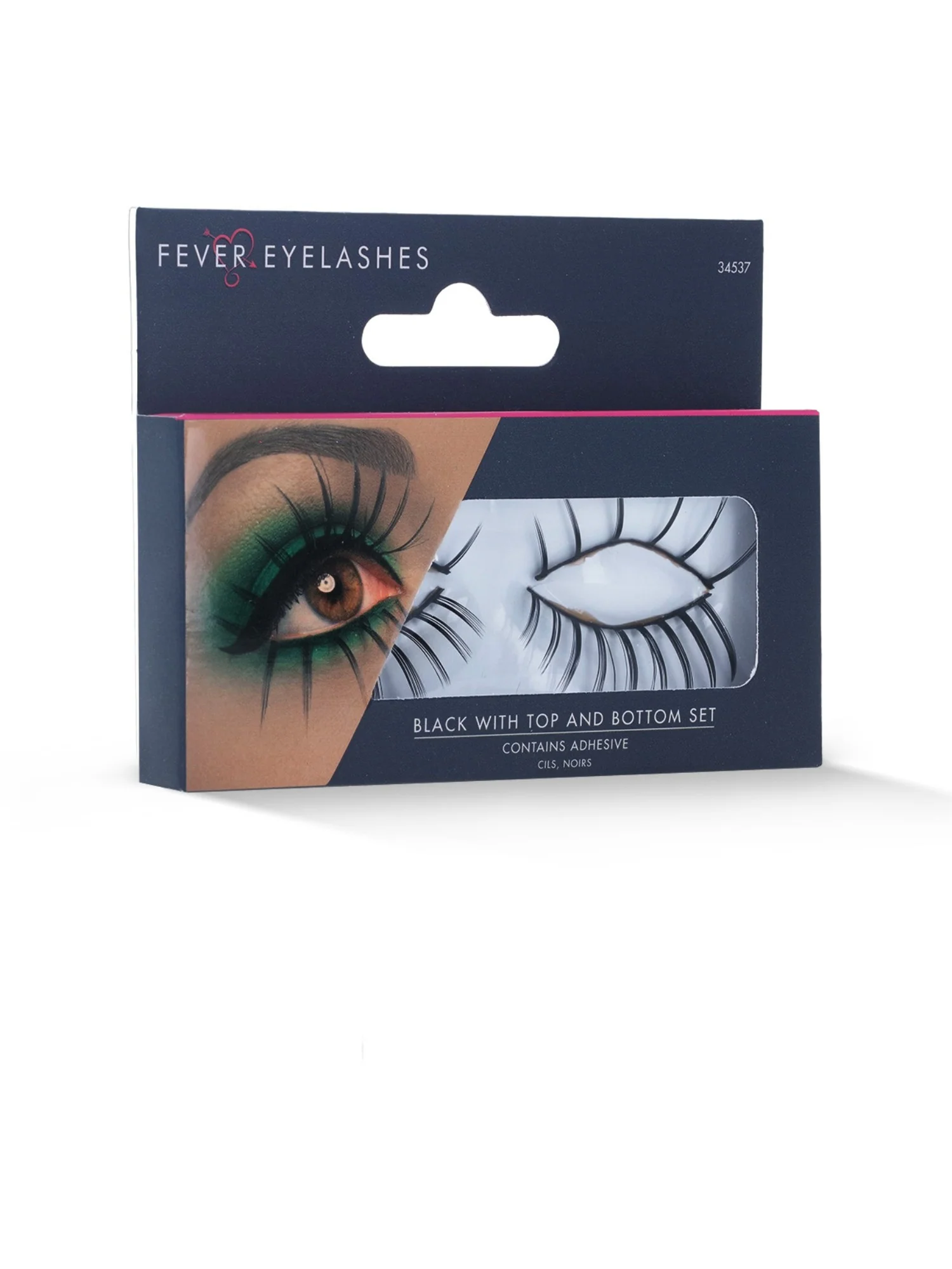 Eyelashes, Top and Bottom Set, Long - Image 2