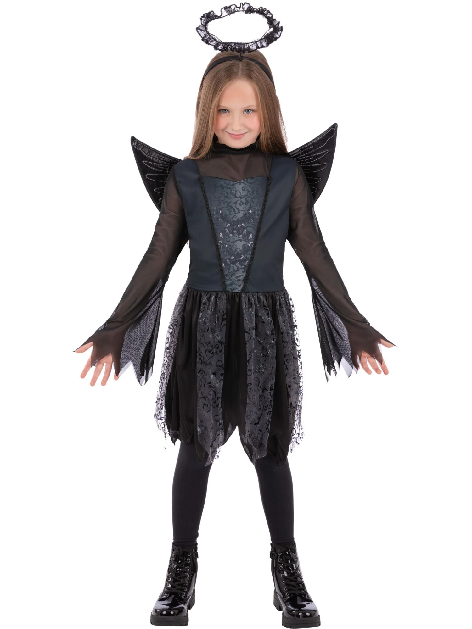 Girls Dark Angel Costume - Image 4