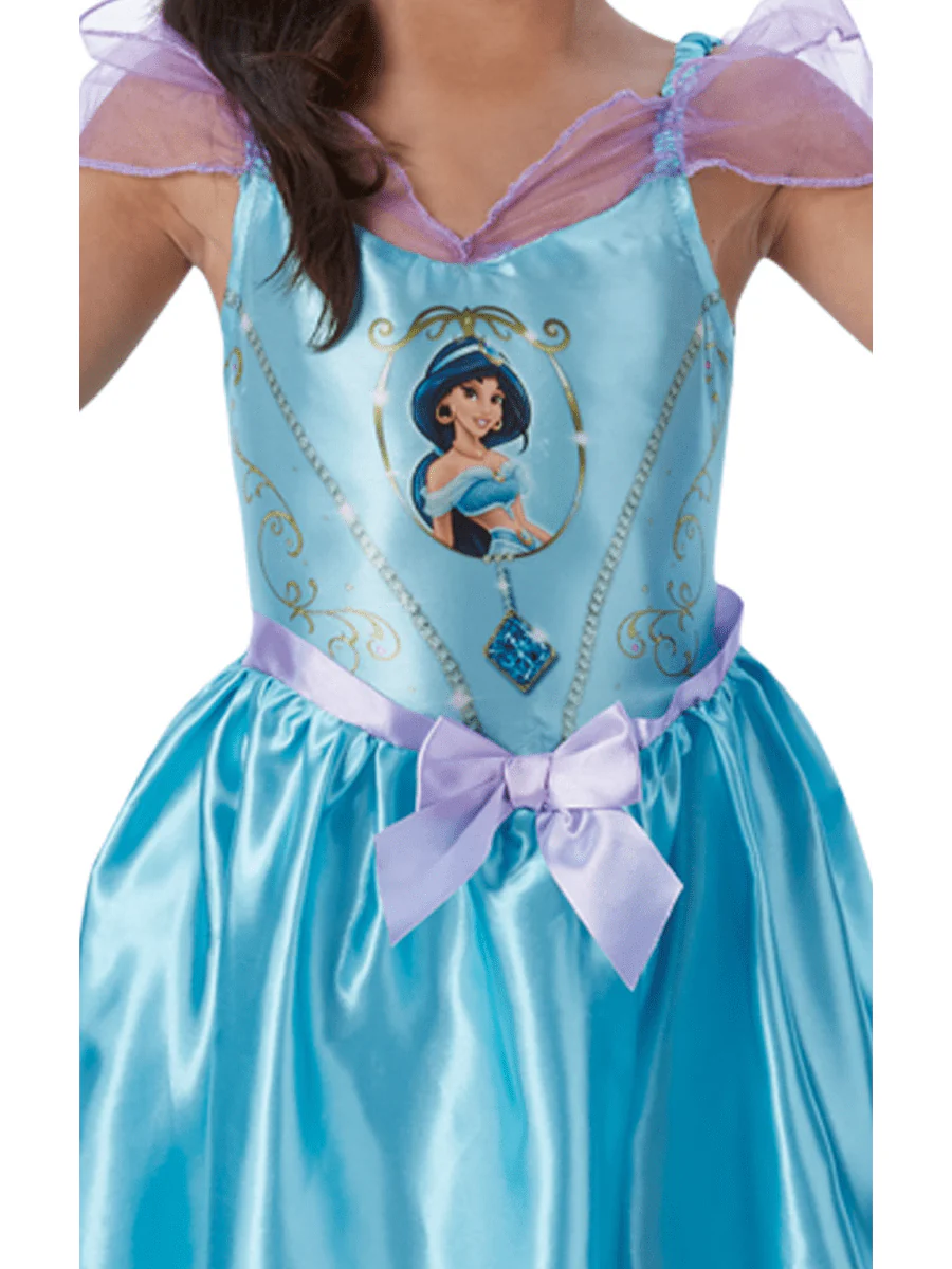 Girls Fairytale Jasmine Costume - Image 2