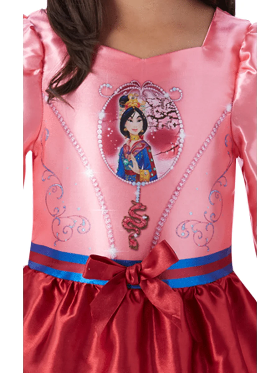 Girls Fairytale Mulan Costume - Image 2