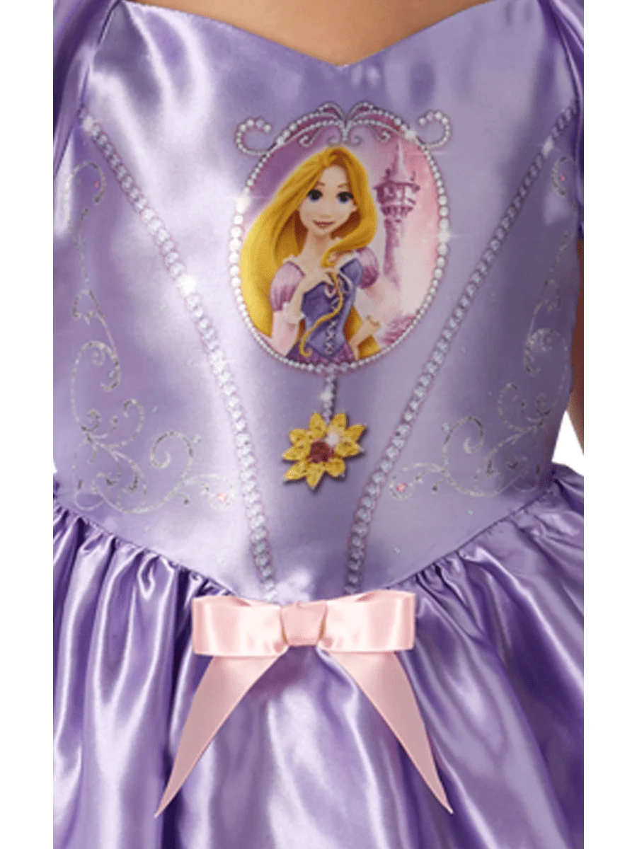 Girls Fairytale Rapunzel Costume - Image 2
