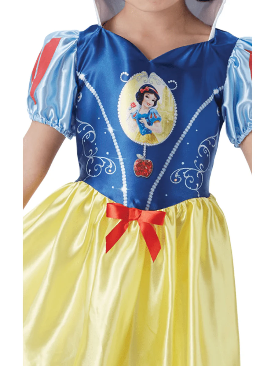 Girls Fairytale Snow White Costume - Image 2