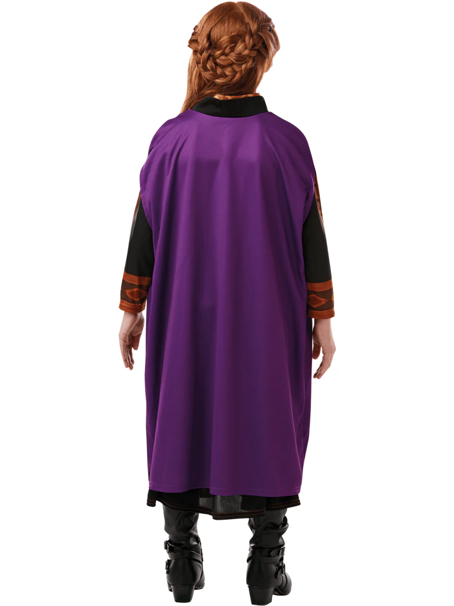 Girls Frozen 2 Anna Travel Costume - Image 3