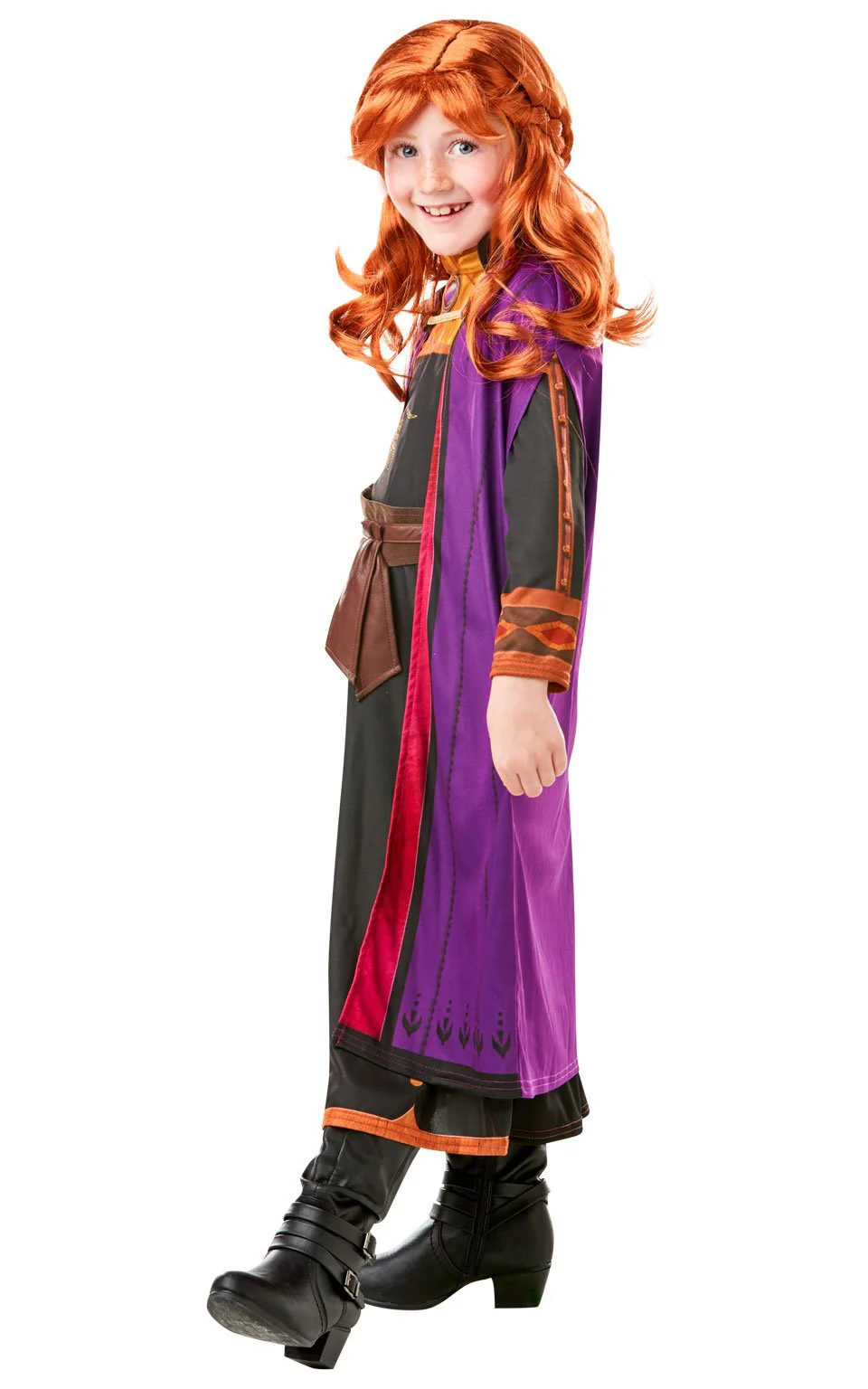 Girls Frozen 2 Anna Wig - Image 3