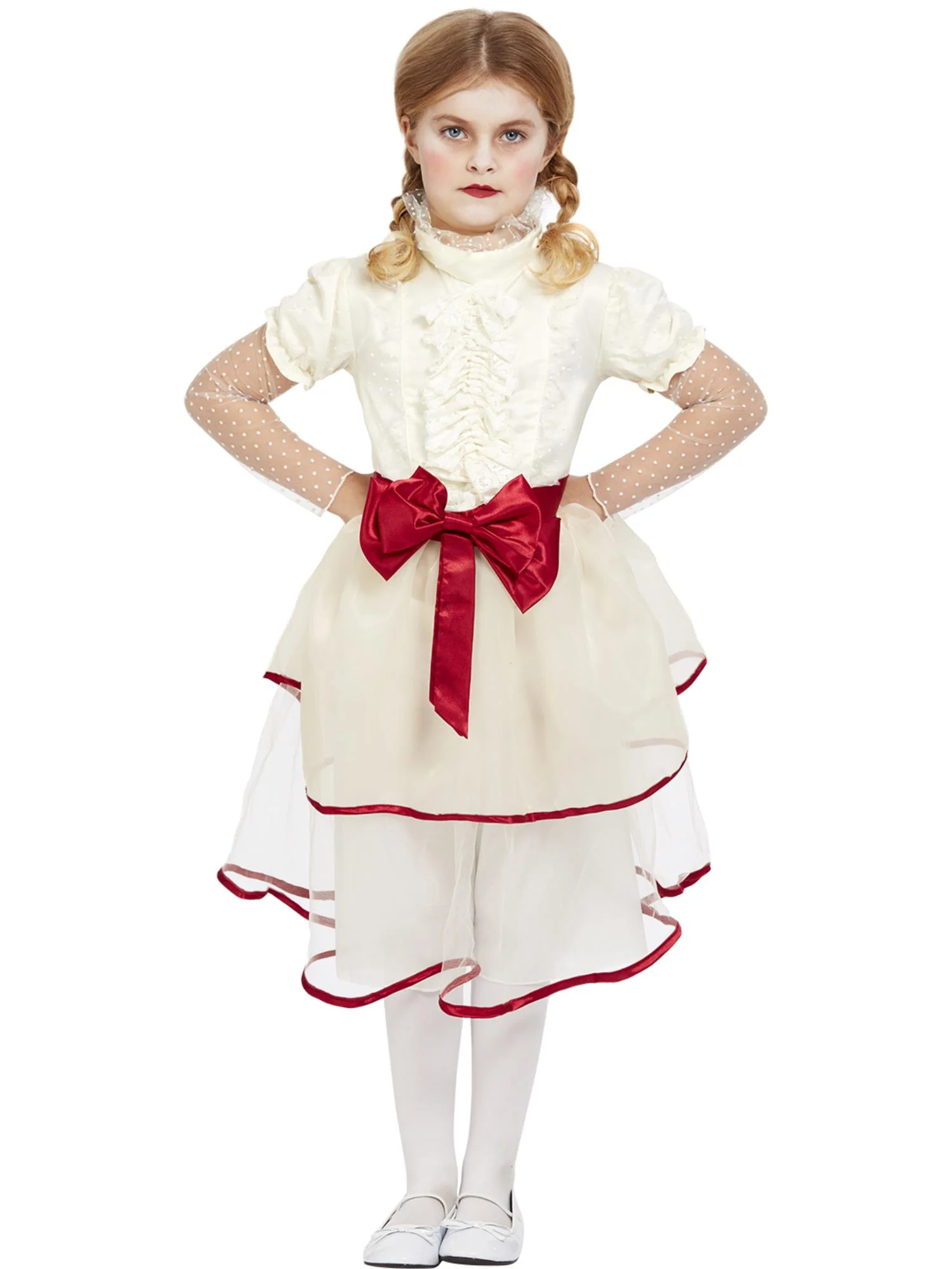 Girls Porcelain Doll Costume - Image 2