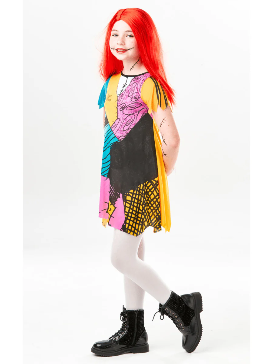 Girls Sally Finkelstein Costume - Image 2
