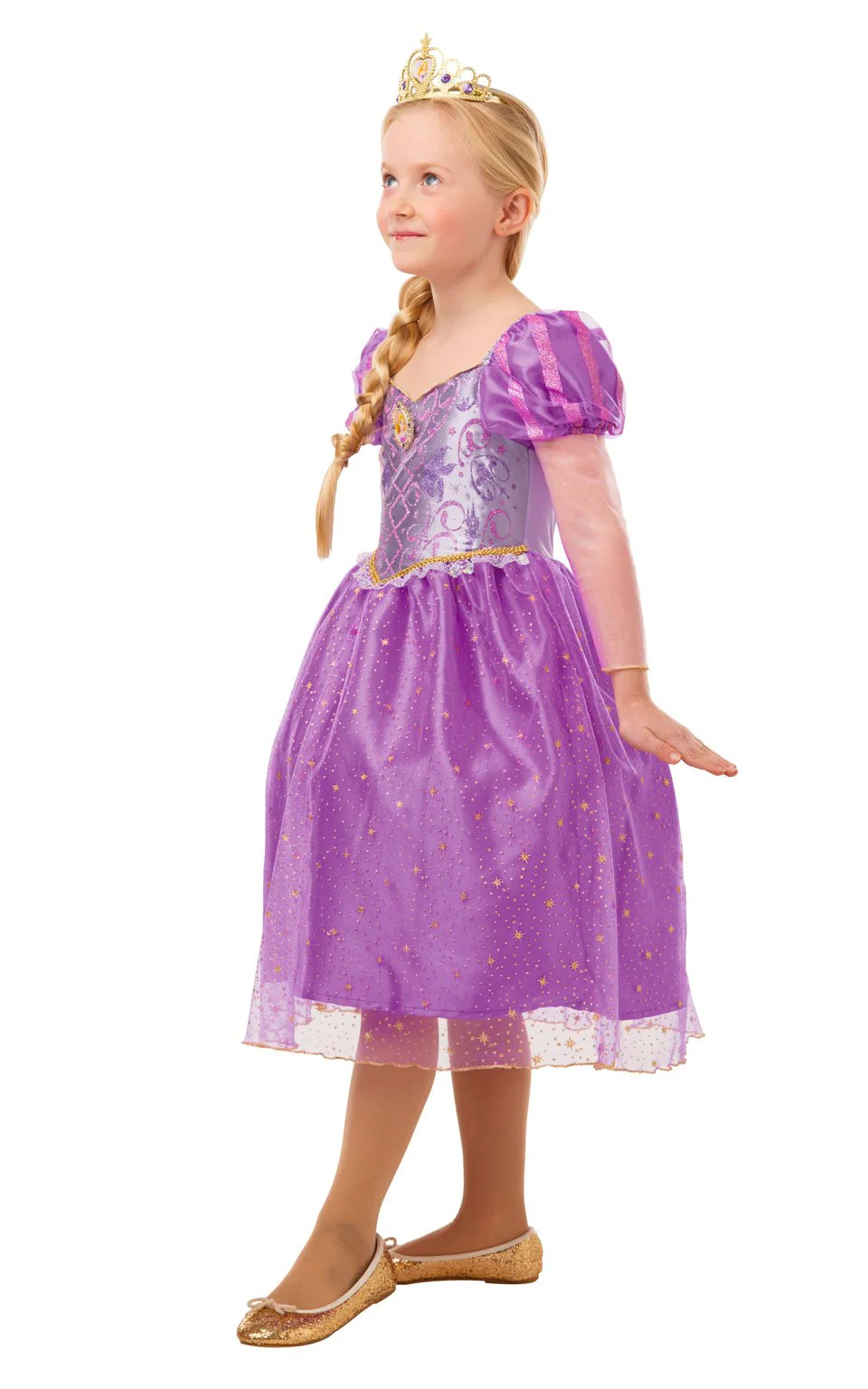 Girls Tangled Rapunzel Costume - Image 8