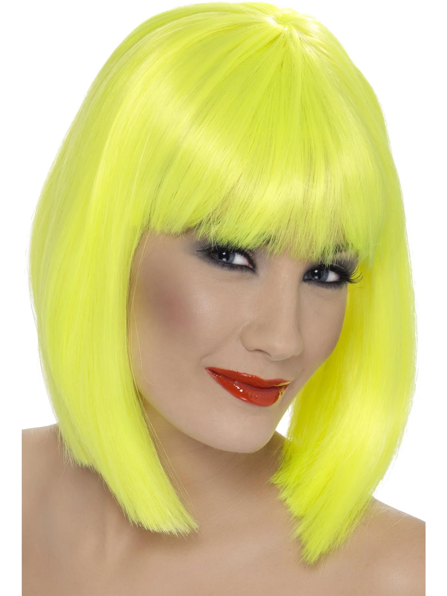 Glam Short Blunt Wig with Fringe - Image 11