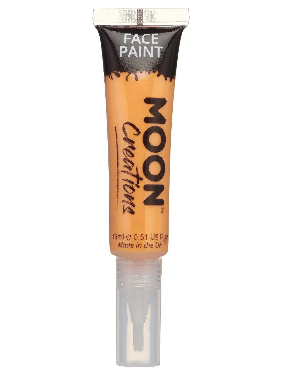 Moon Creations Face & Body Paint 15ml with Brush Applicator - Image 10
