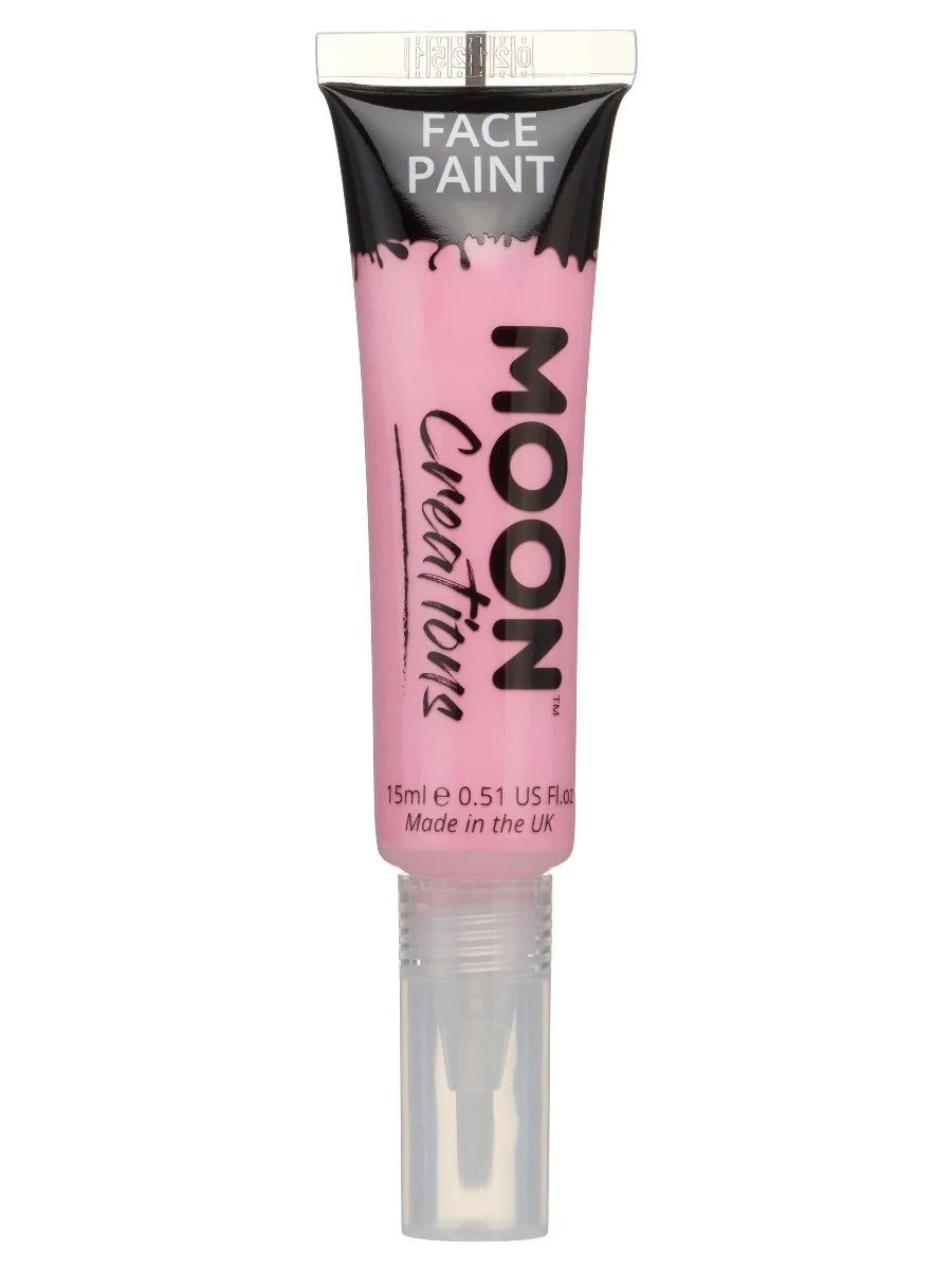 Moon Creations Face & Body Paint 15ml with Brush Applicator - Image 12