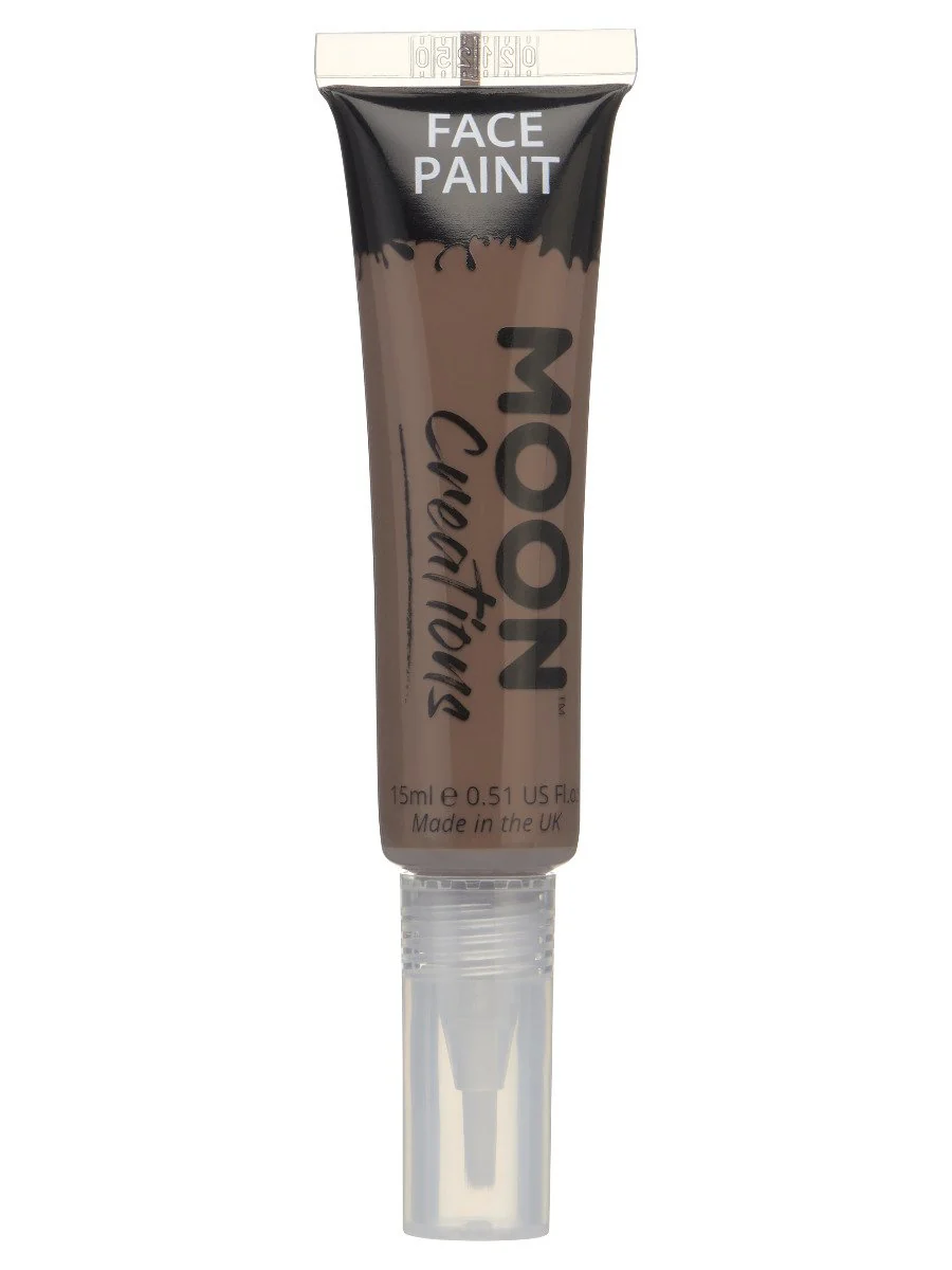 Moon Creations Face & Body Paint 15ml with Brush Applicator - Image 5