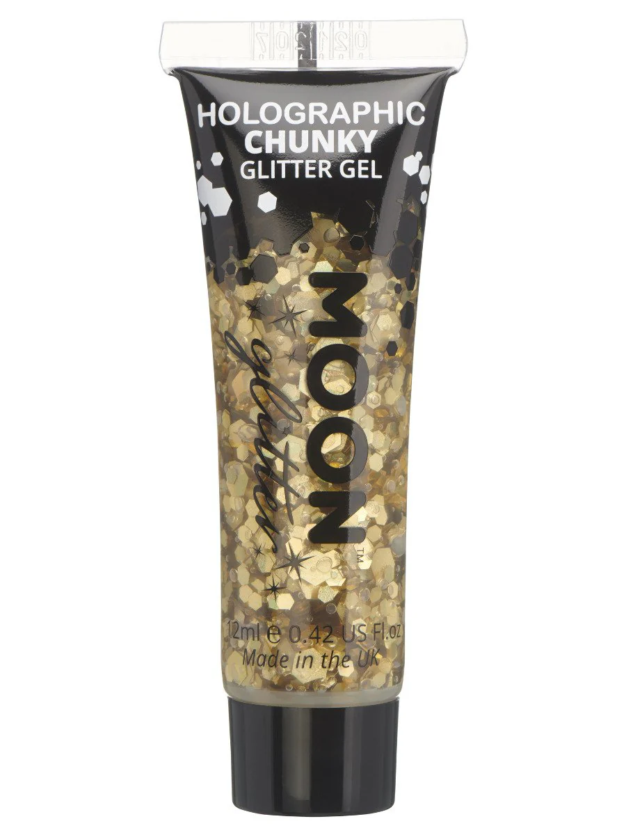 Moon Glitter Holographic Chunky Glitter Gel - Image 5