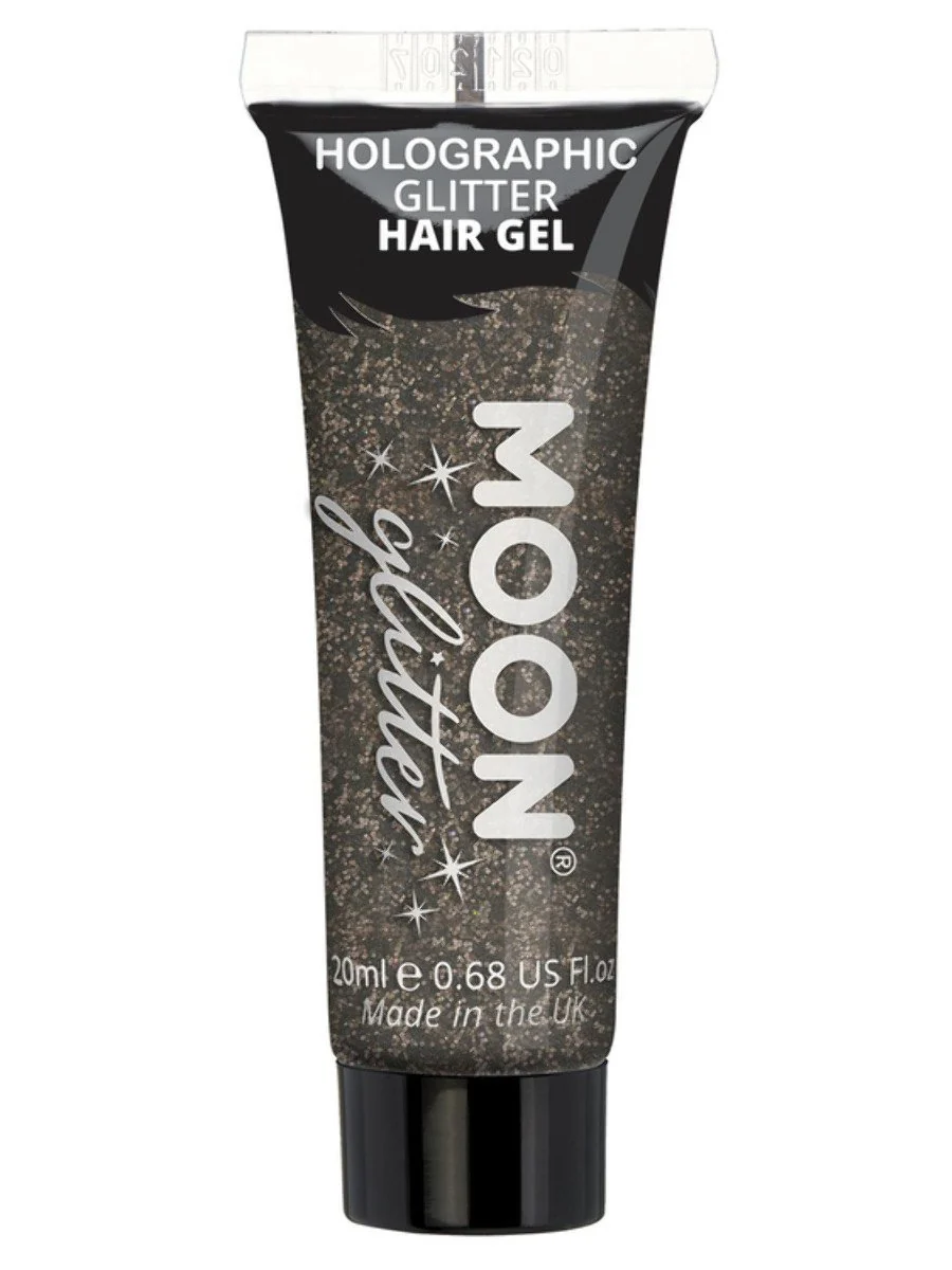 Moon Glitter Holographic Glitter Hair Gel - Image 2