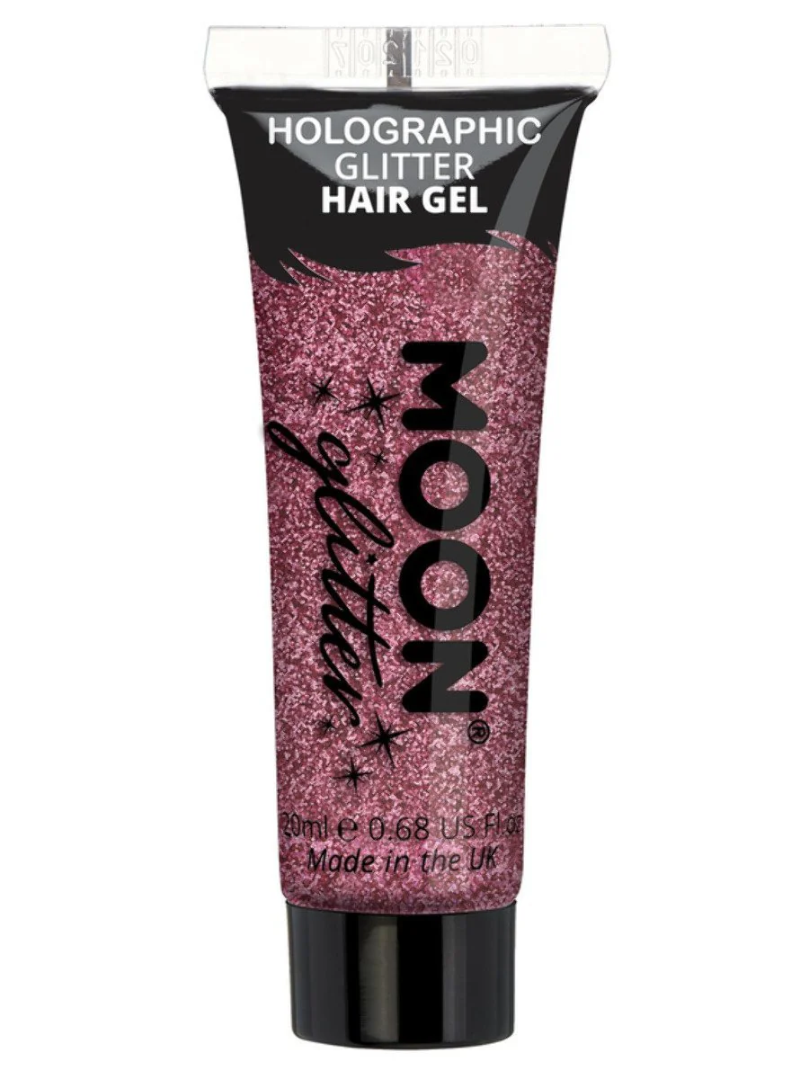 Moon Glitter Holographic Glitter Hair Gel - Image 6