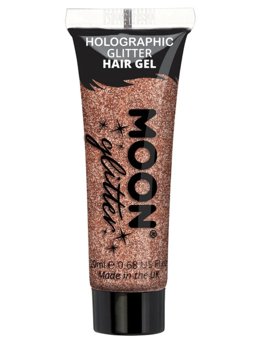 Moon Glitter Holographic Glitter Hair Gel - Image 8
