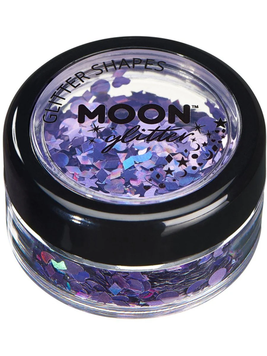 Moon Glitter Holographic Glitter Shapes - Image 8