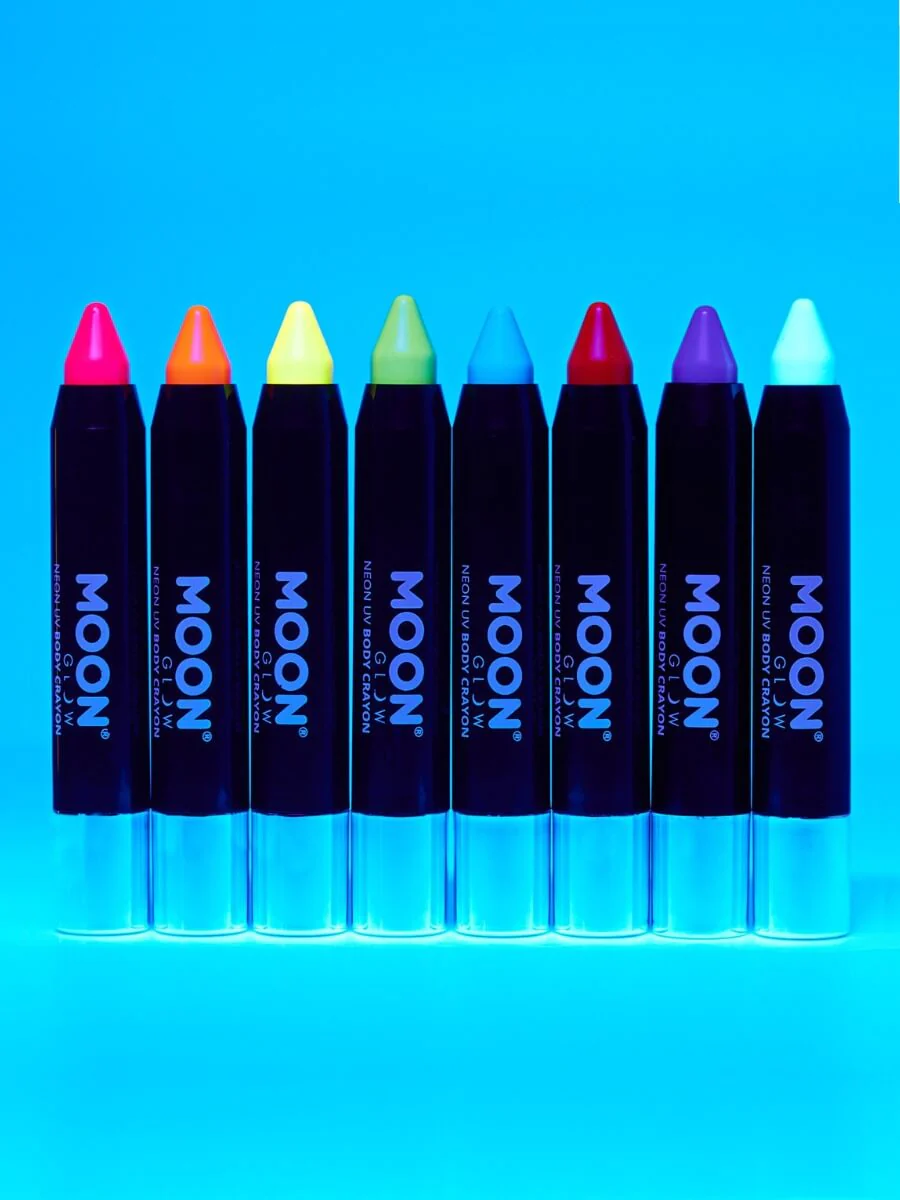 Moon Glow Intense Neon UV Body Crayons - Image 2