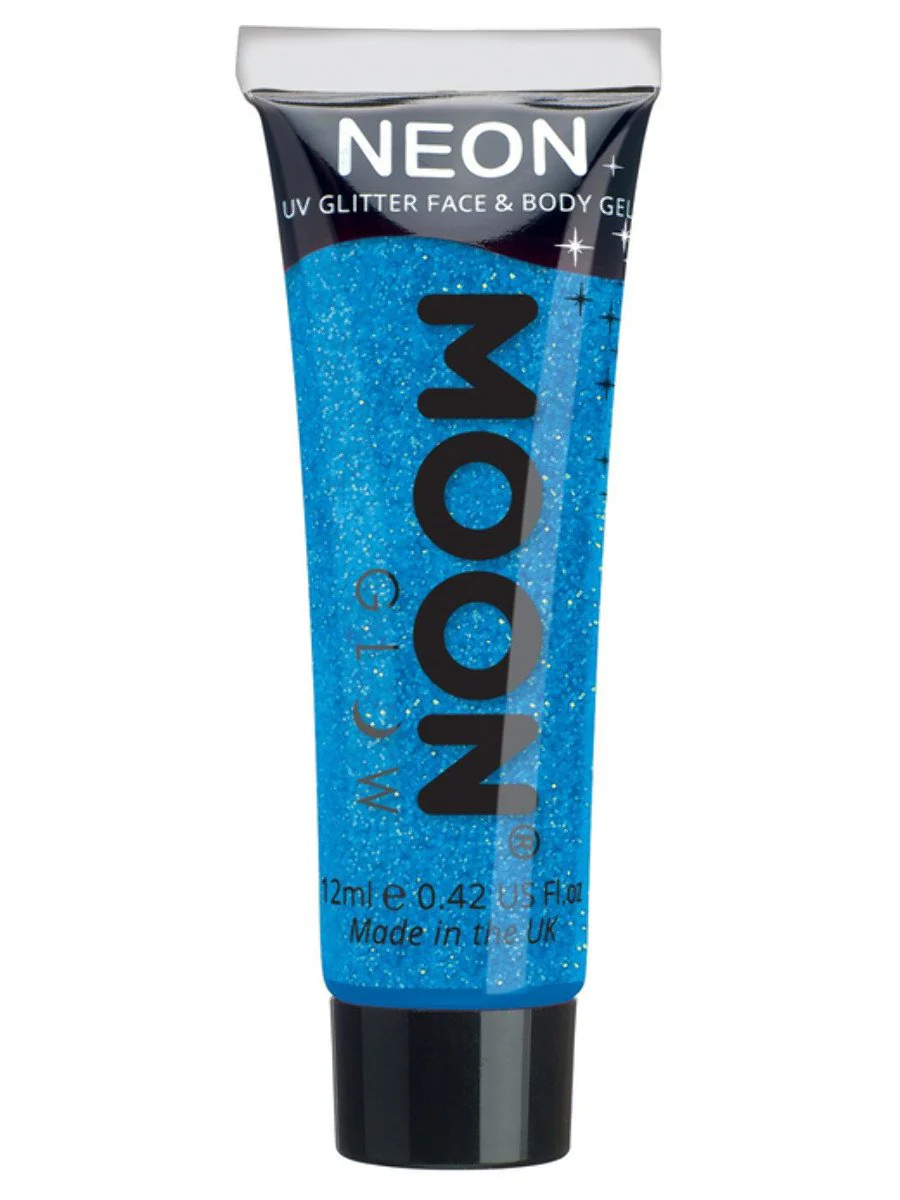 Moon Glow Neon UV Fine Glitter Gel - Image 2