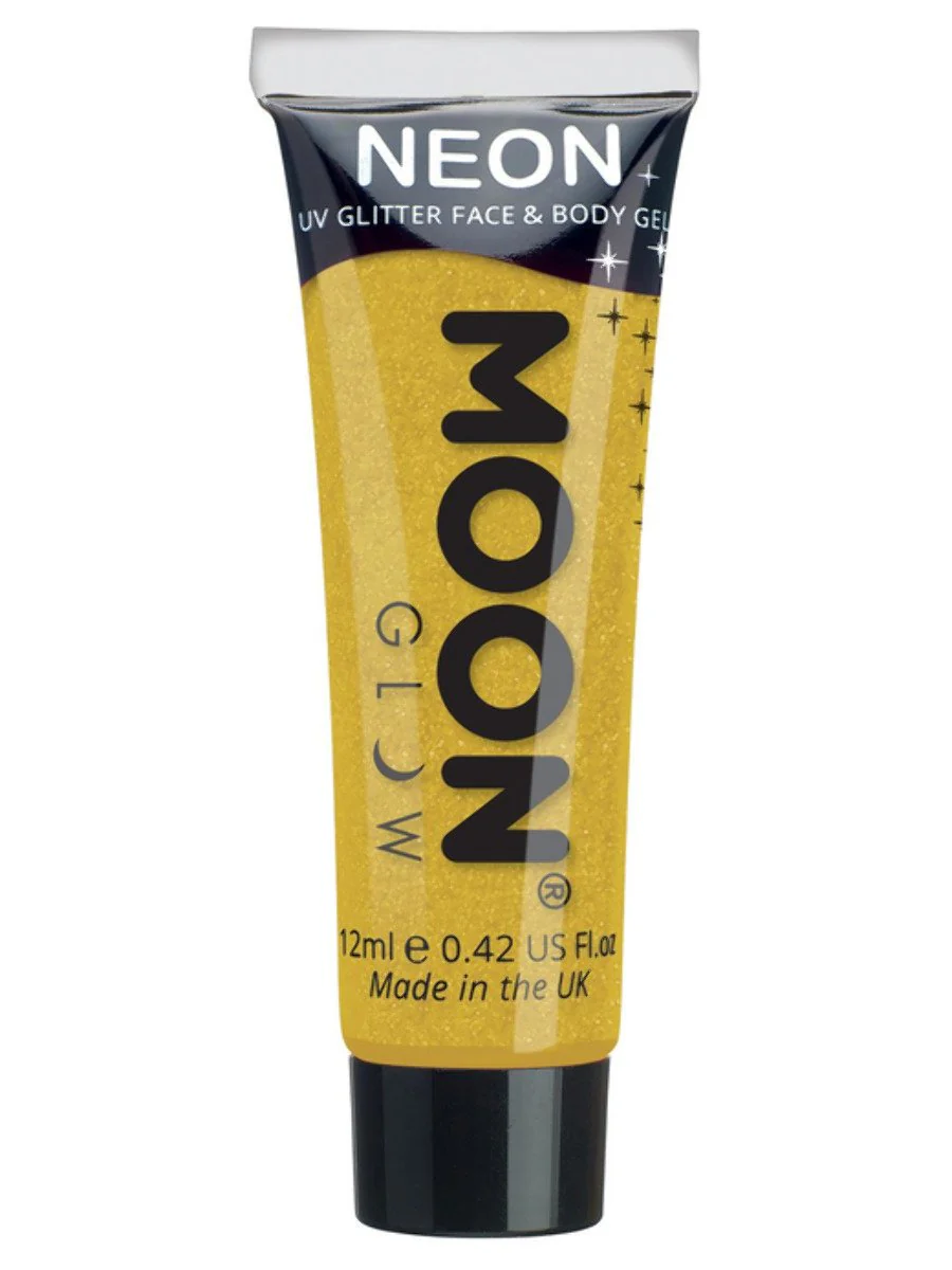 Moon Glow Neon UV Fine Glitter Gel - Image 3
