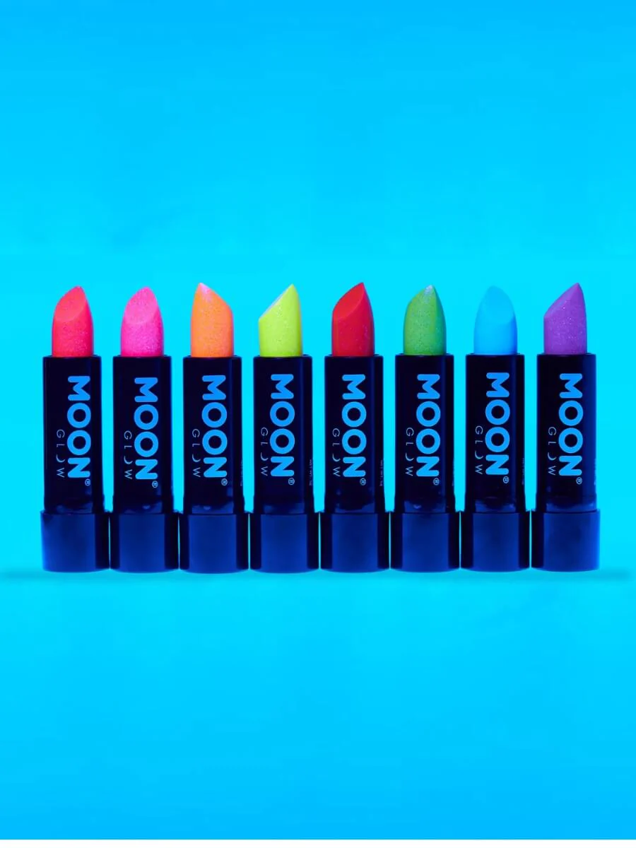 Moon Glow Neon UV Glitter Lipstick - Image 2