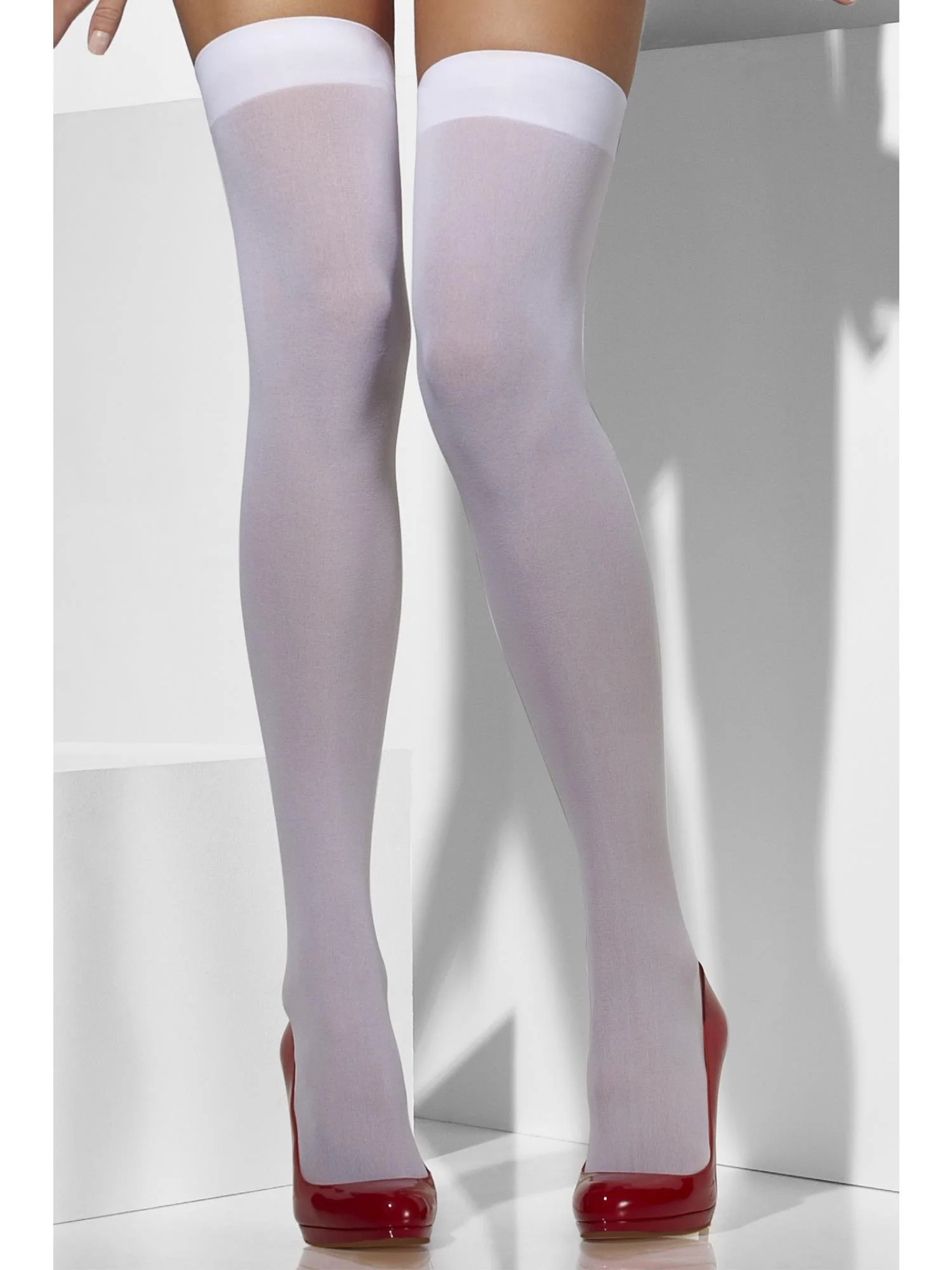 Opaque Hold-Ups, White - Image 2