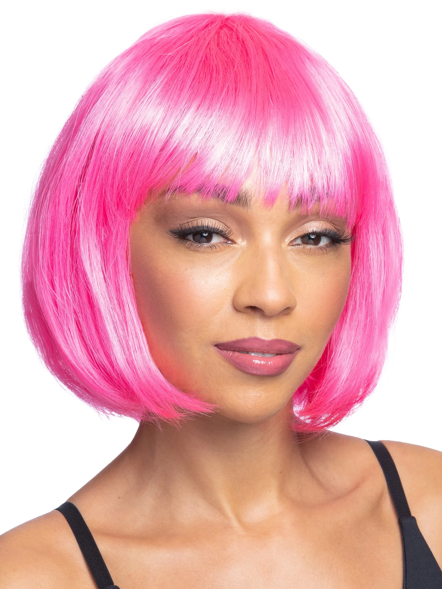 Partyrama Short Bob Wig with Fringe - Image 4