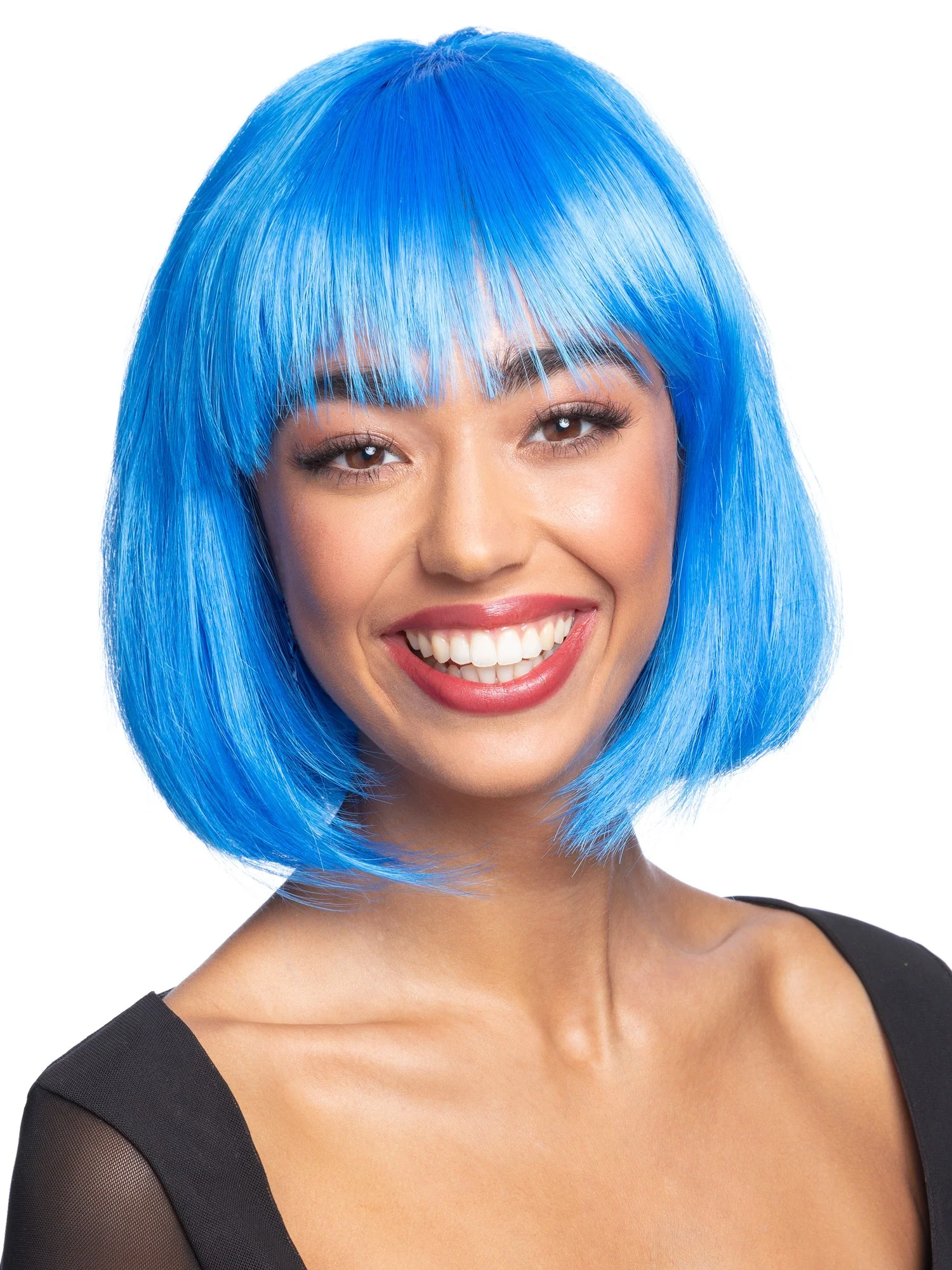 Partyrama Short Bob Wig with Fringe - Image 6