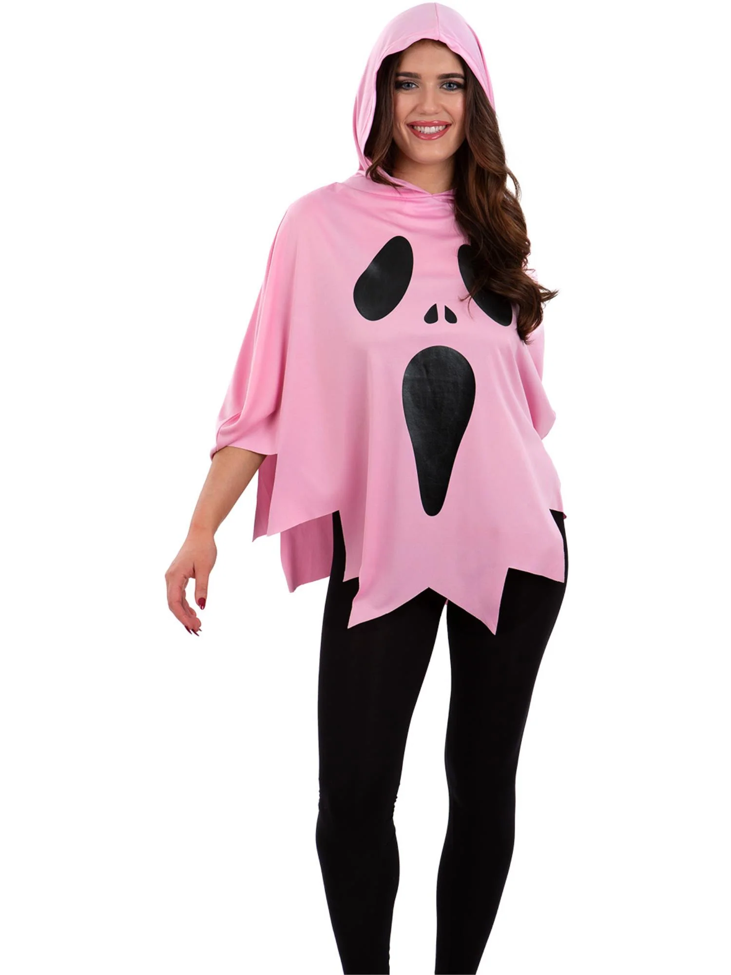 Pink Ghost Poncho - Image 2