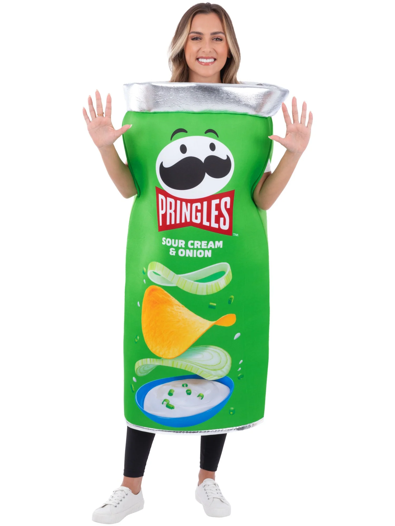 Pringles® Cream Cheese & Chive Can Costume - Image 2