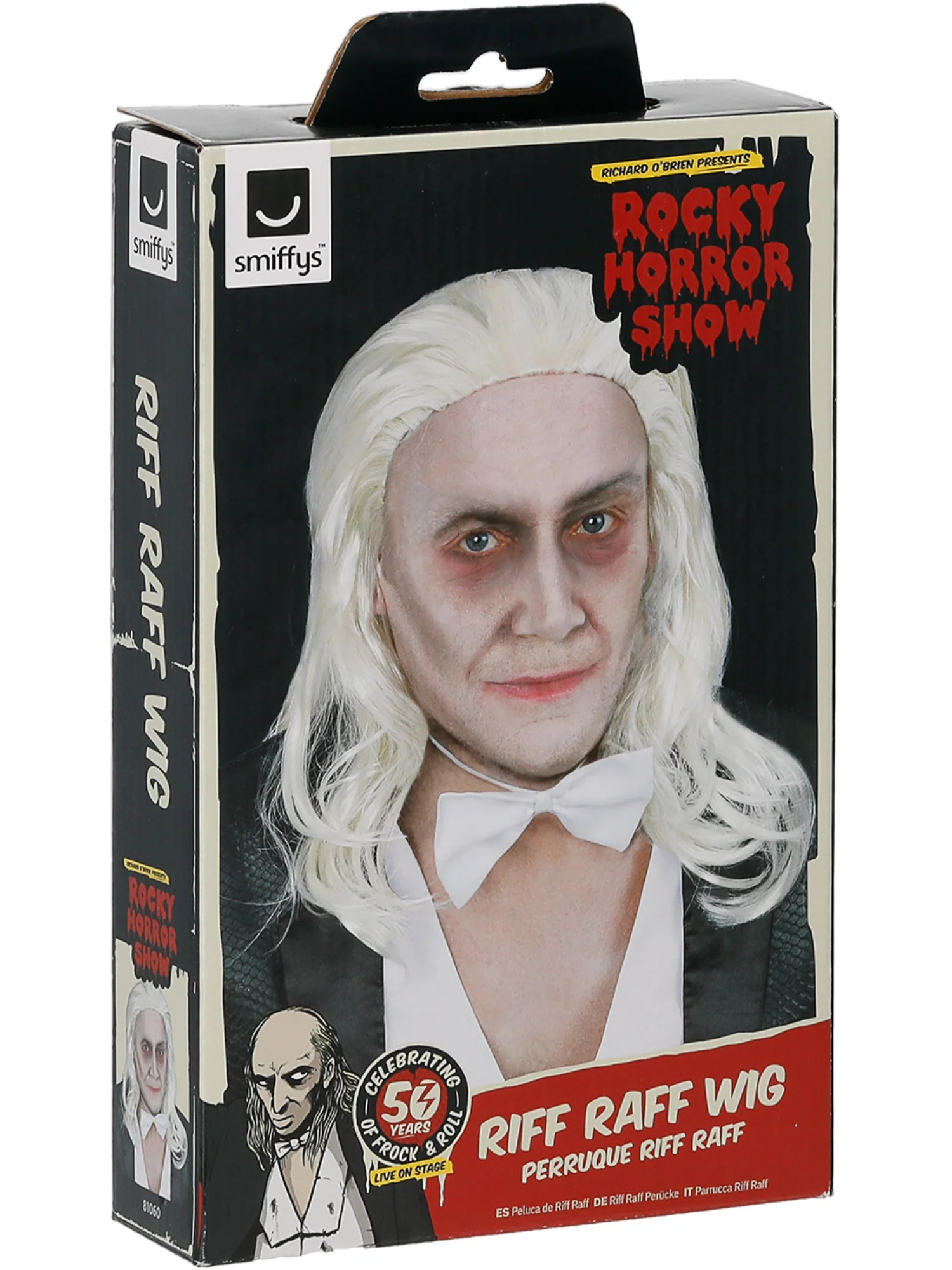 Rocky Horror Show Riff Raff Wig - Image 2