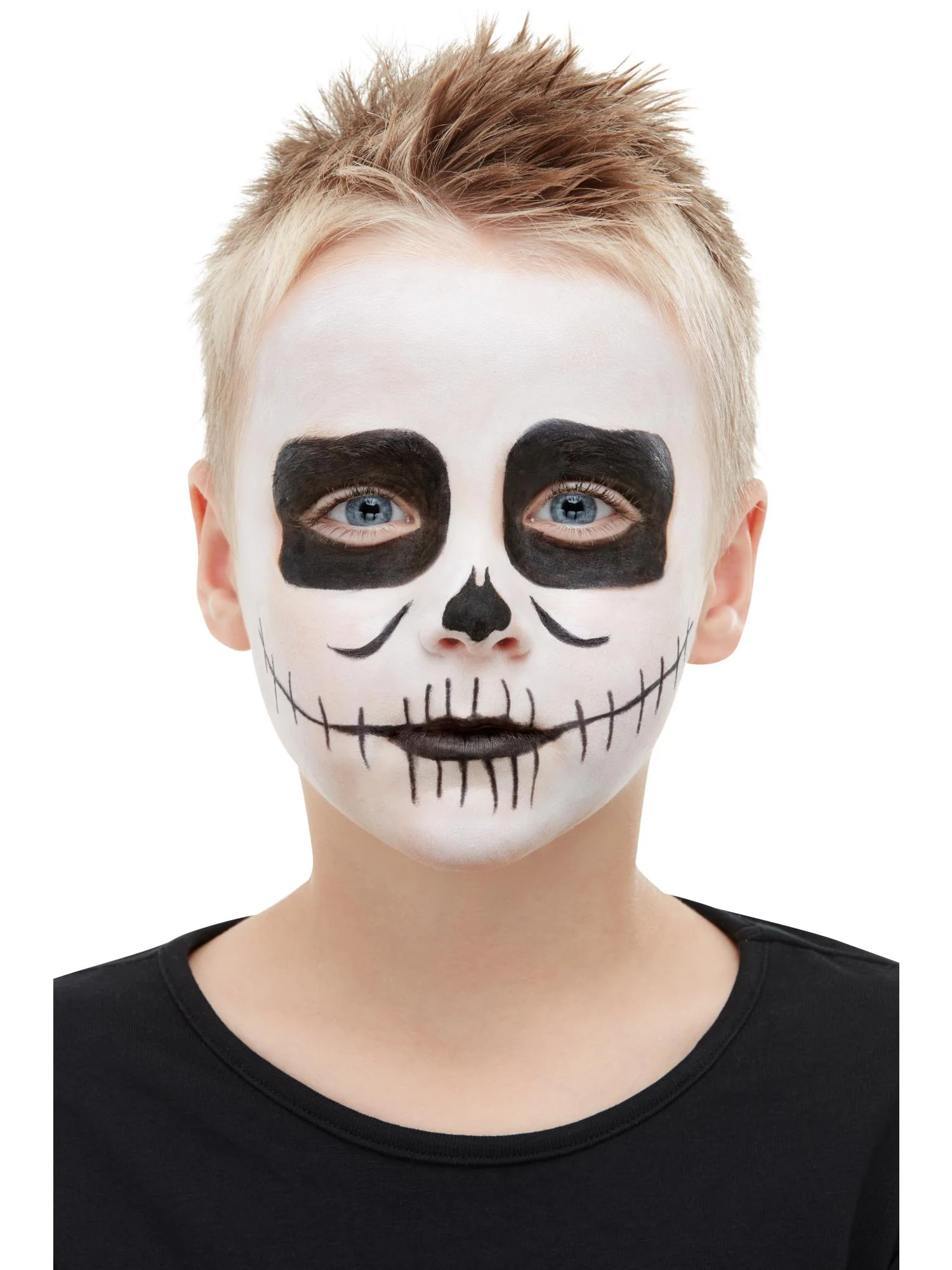 Smiffys Make-Up FX, Kids Skeleton Kit, Aqua - Image 5