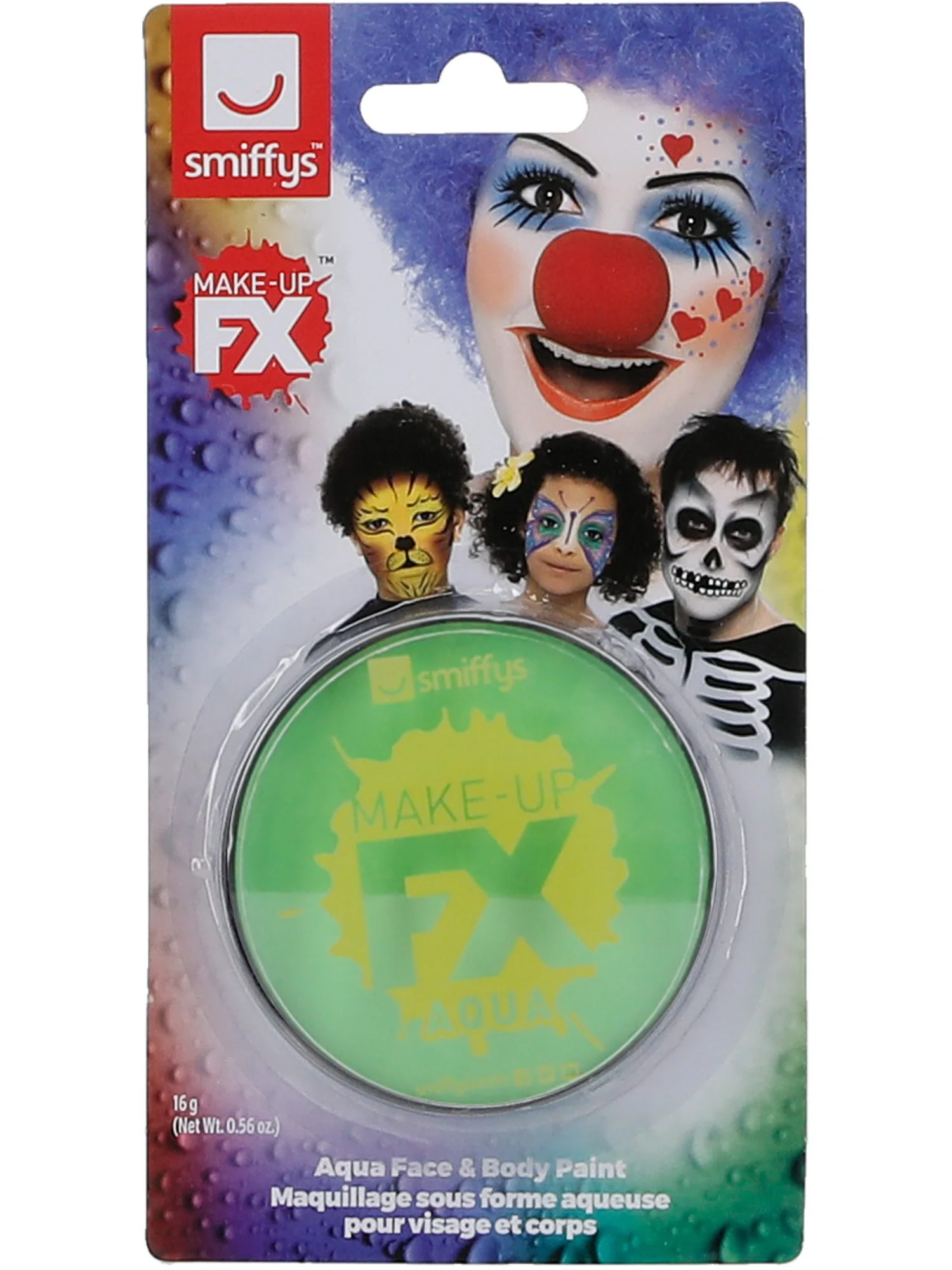 Smiffys Make-Up FX, Lime Green - Image 2