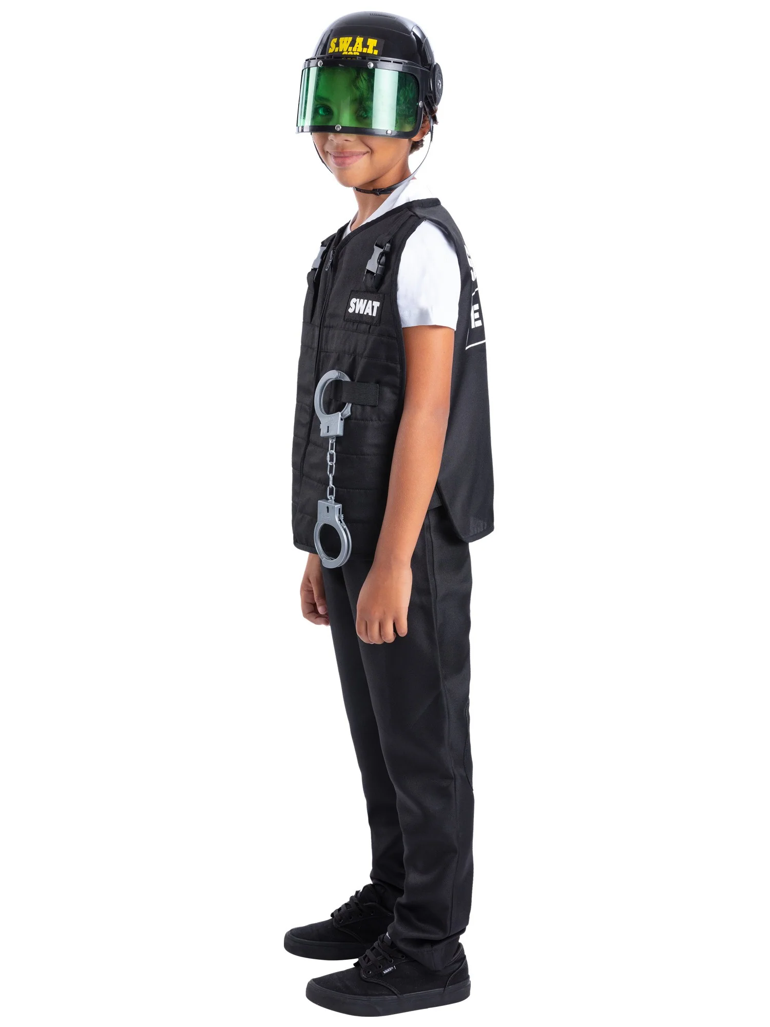 Swat Costume, with Vest, Hat & 4 Piece Toy - Image 3