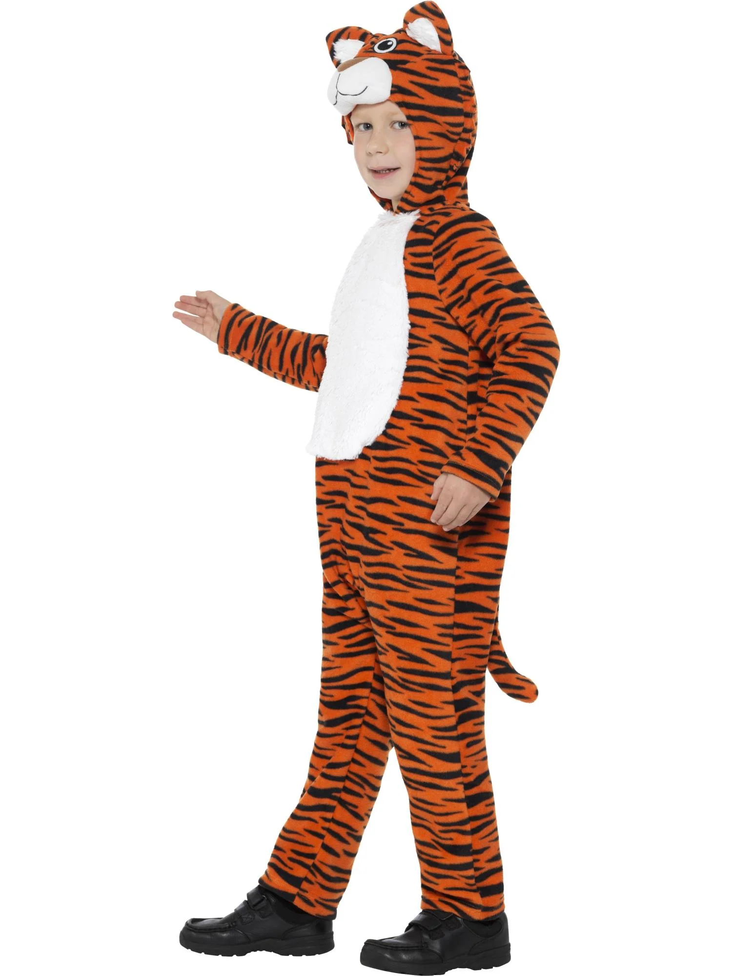 Tiger Costume, Orange & Black - Image 3