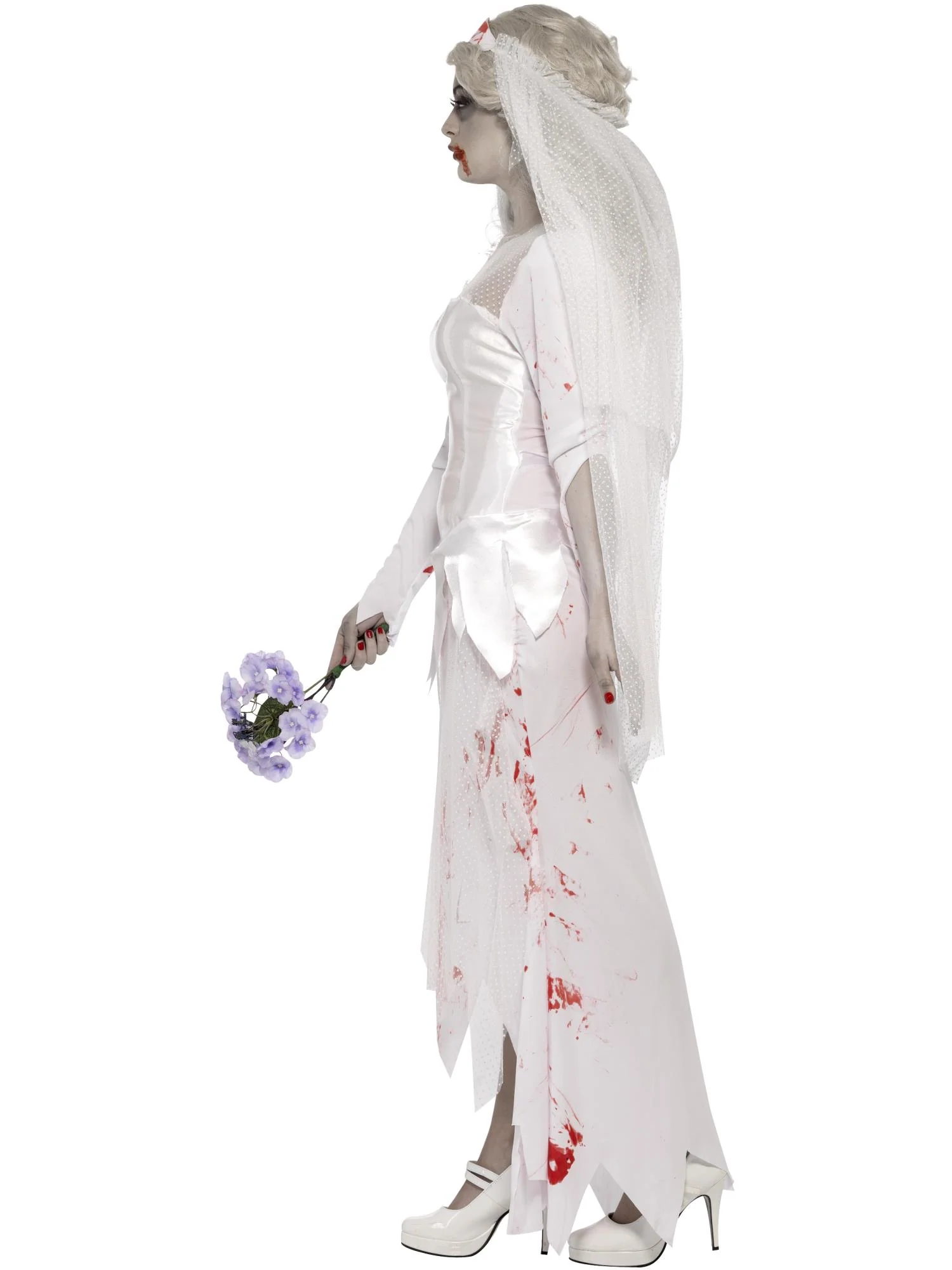 Zombie Bride Adult Women's Costume - Image 2