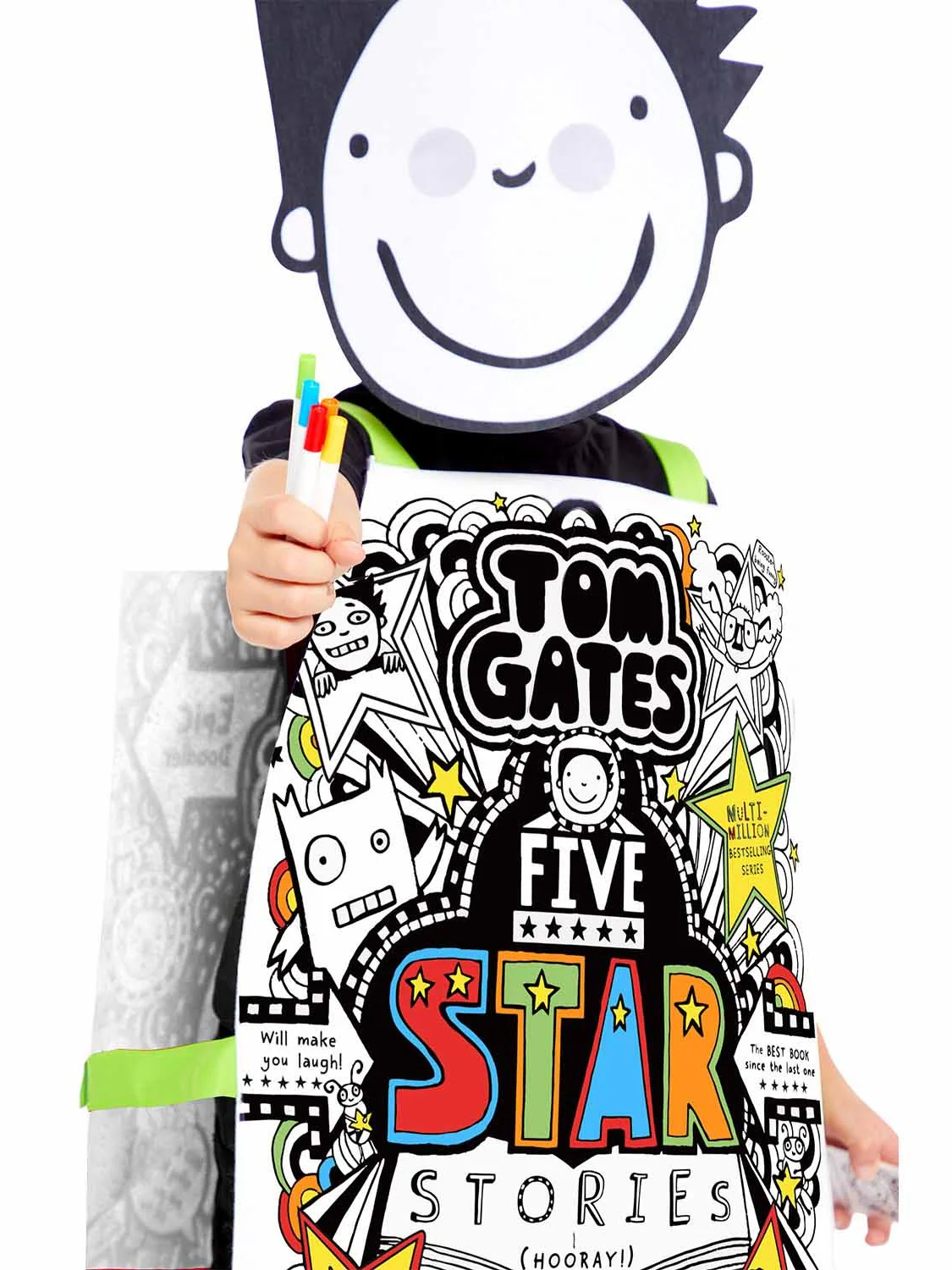 Tom Gates Colour In Printed Tabard - Image 9