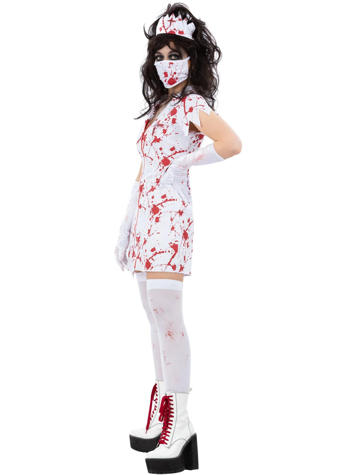 Zombie Nurse Costume - Image 4
