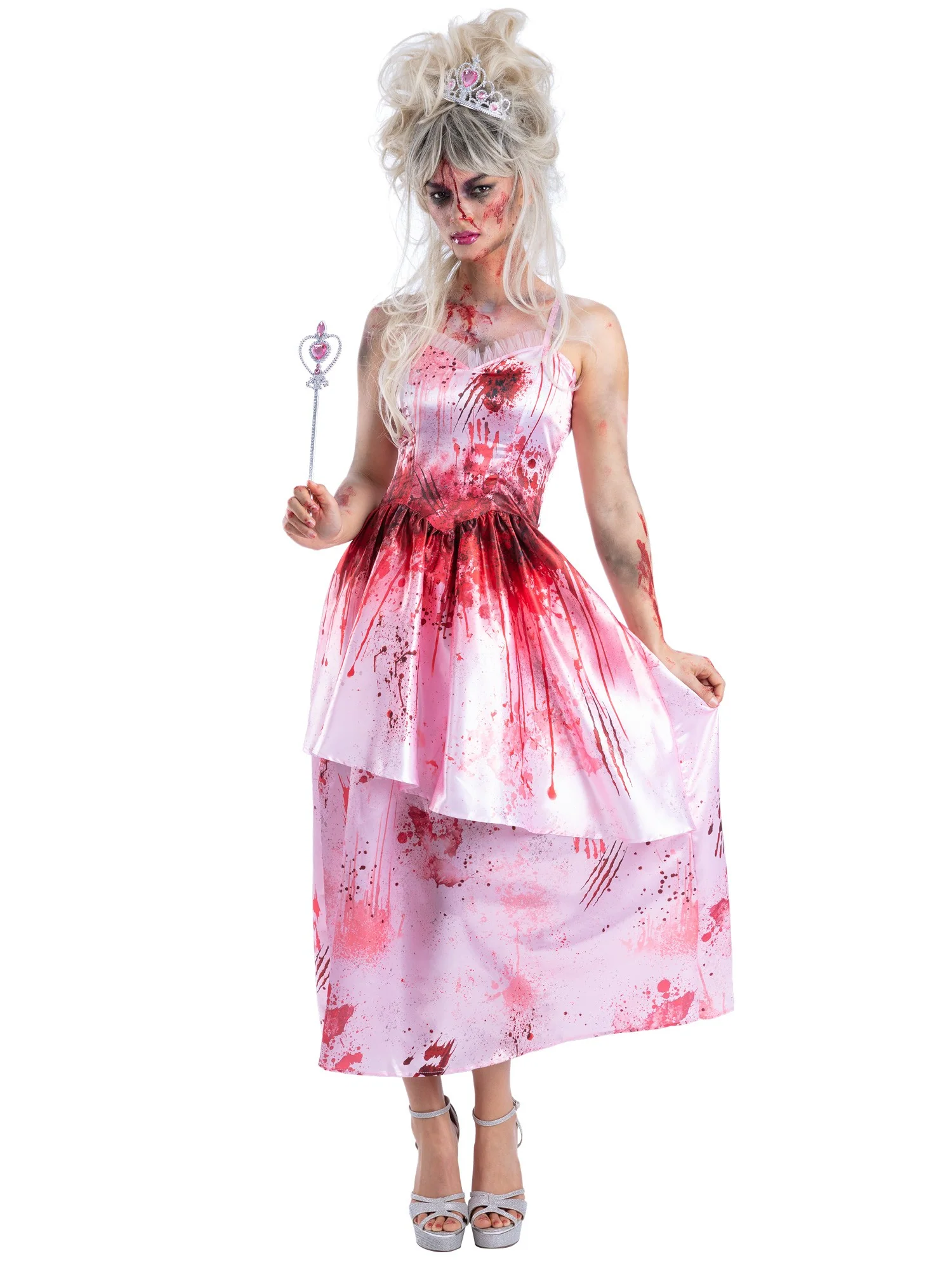 Zombie Pink Princess Costume - Image 2
